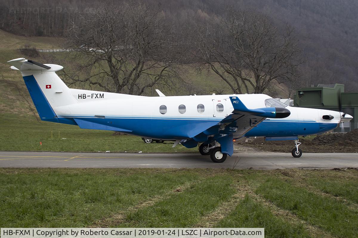 HB-FXM, 2004 Pilatus PC 12/45 C/N 547, Buochs Airport