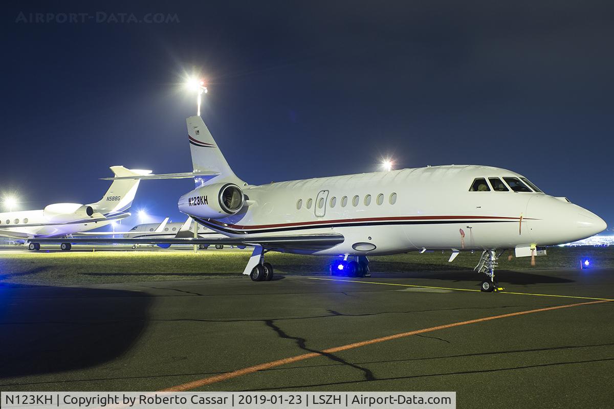 N123KH, 2007 Dassault Falcon 2000EX C/N 122, Zurich - Kloten