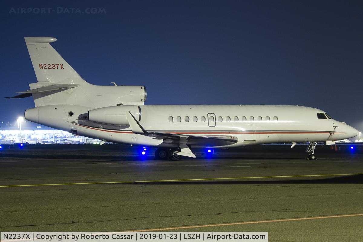 N2237X, 2014 Dassault Falcon 7X C/N 241, Zurich - Kloten