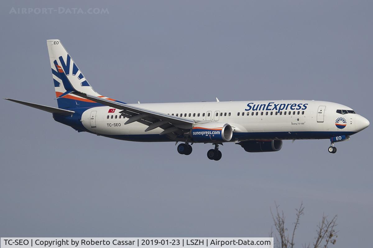 TC-SEO, 2016 Boeing 737-8HC C/N 61178, Zurich - Kloten