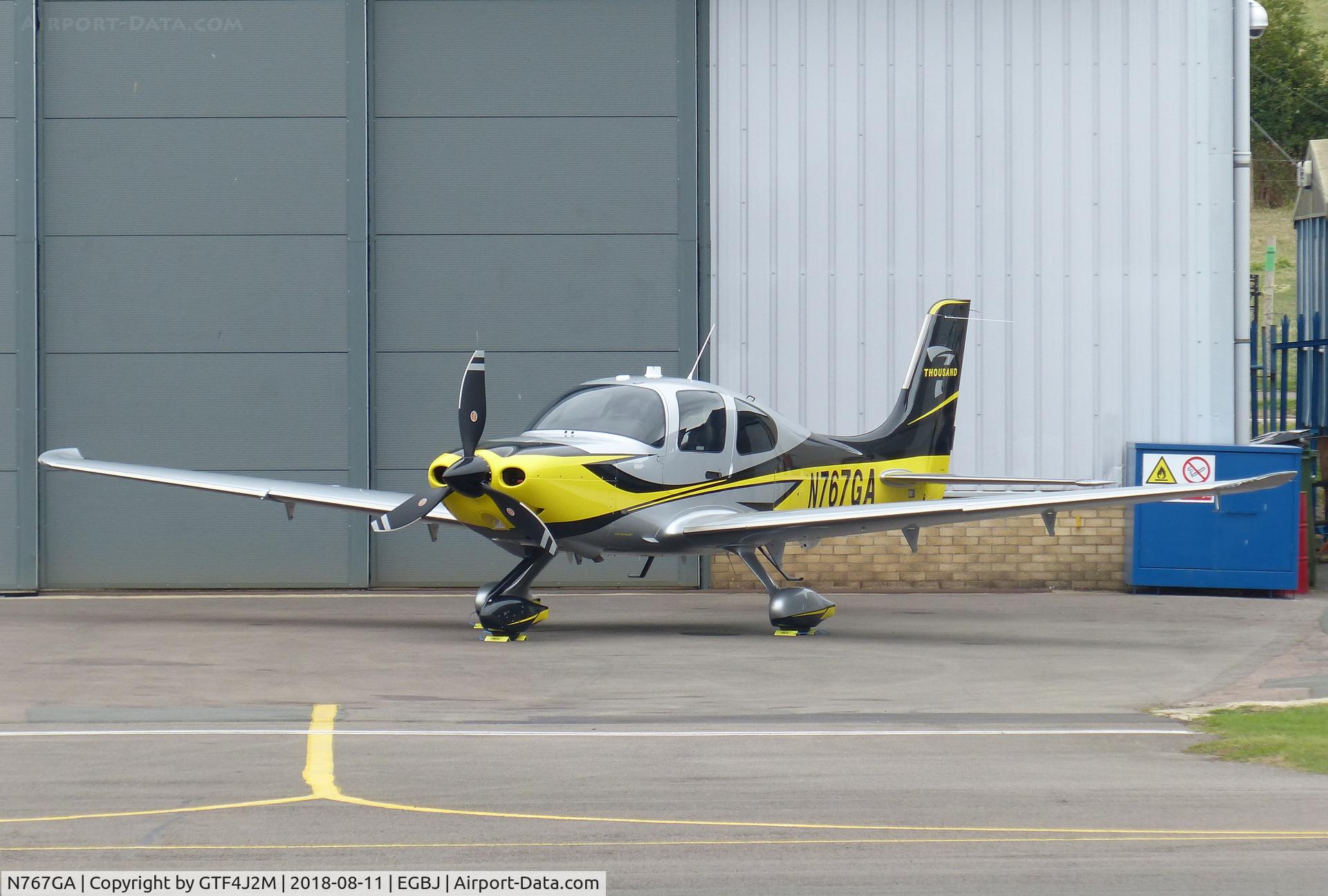 N767GA, 2018 Cirrus SR22T C/N 1745, N767GA at Staverton 11.8.18
