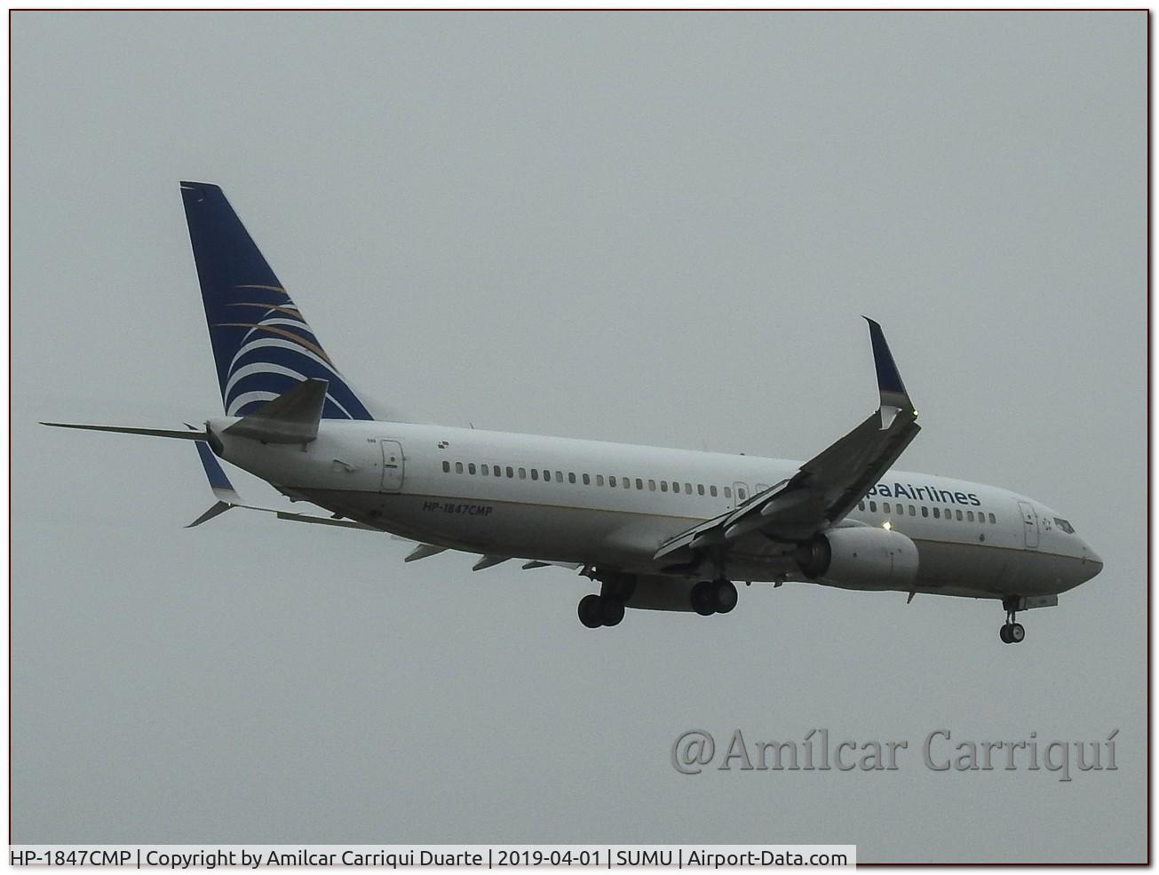 HP-1847CMP, 2015 Boeing 737-8V3 C/N 41448, Landing in SUMU
