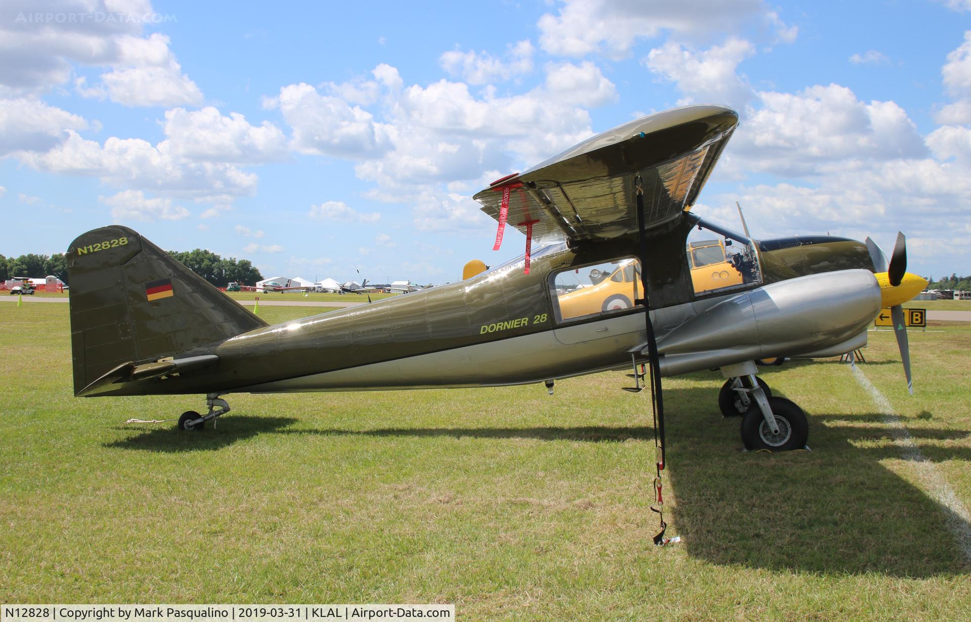 N12828, 1961 Dornier Do-28A-1 C/N 3023, Dornier Do-28A-1