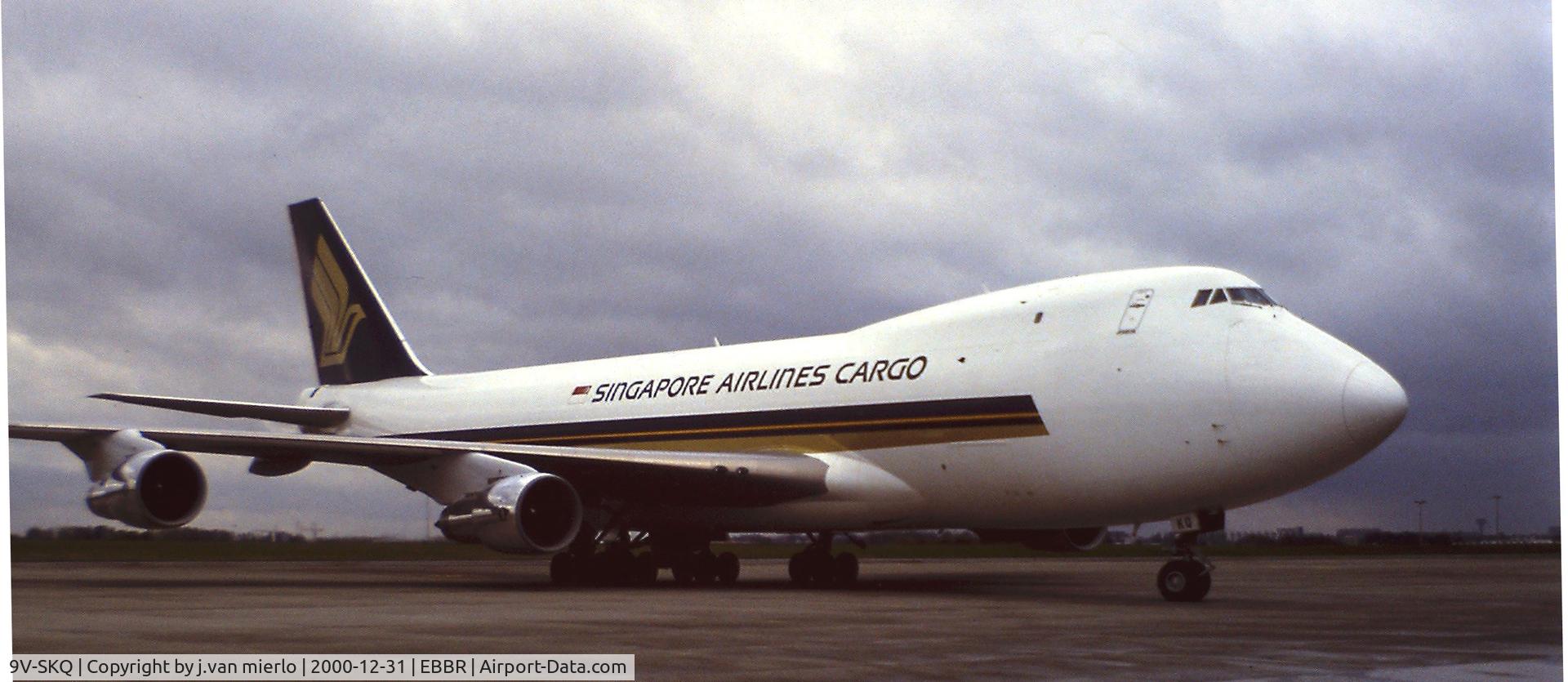 9V-SKQ, 1988 Boeing 747-212F C/N 24177, Brussels BRUCARGO