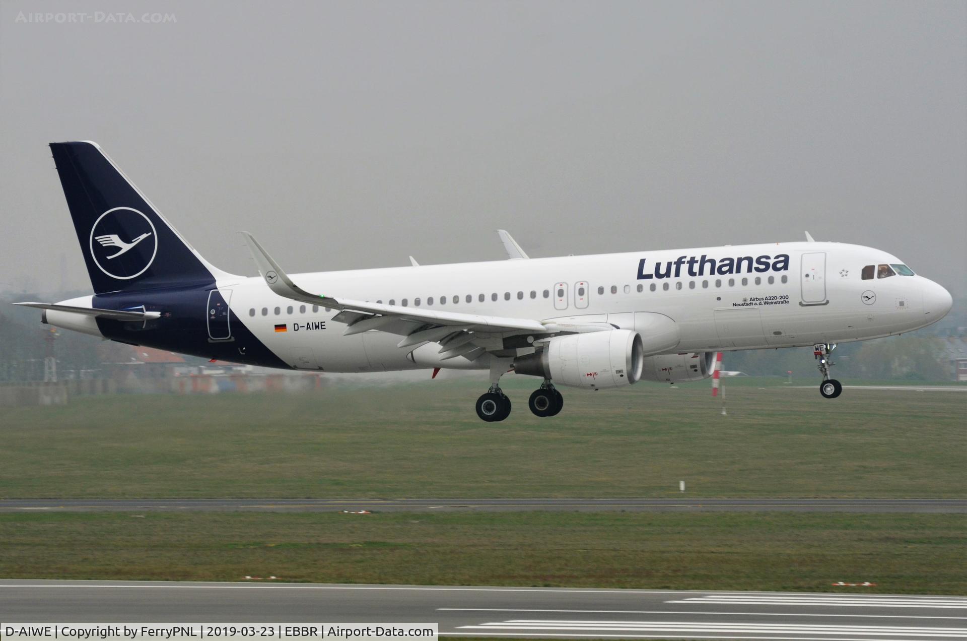D-AIWE, 2018 Airbus A320-214 C/N 8680, New addition to LH's A320 fleet