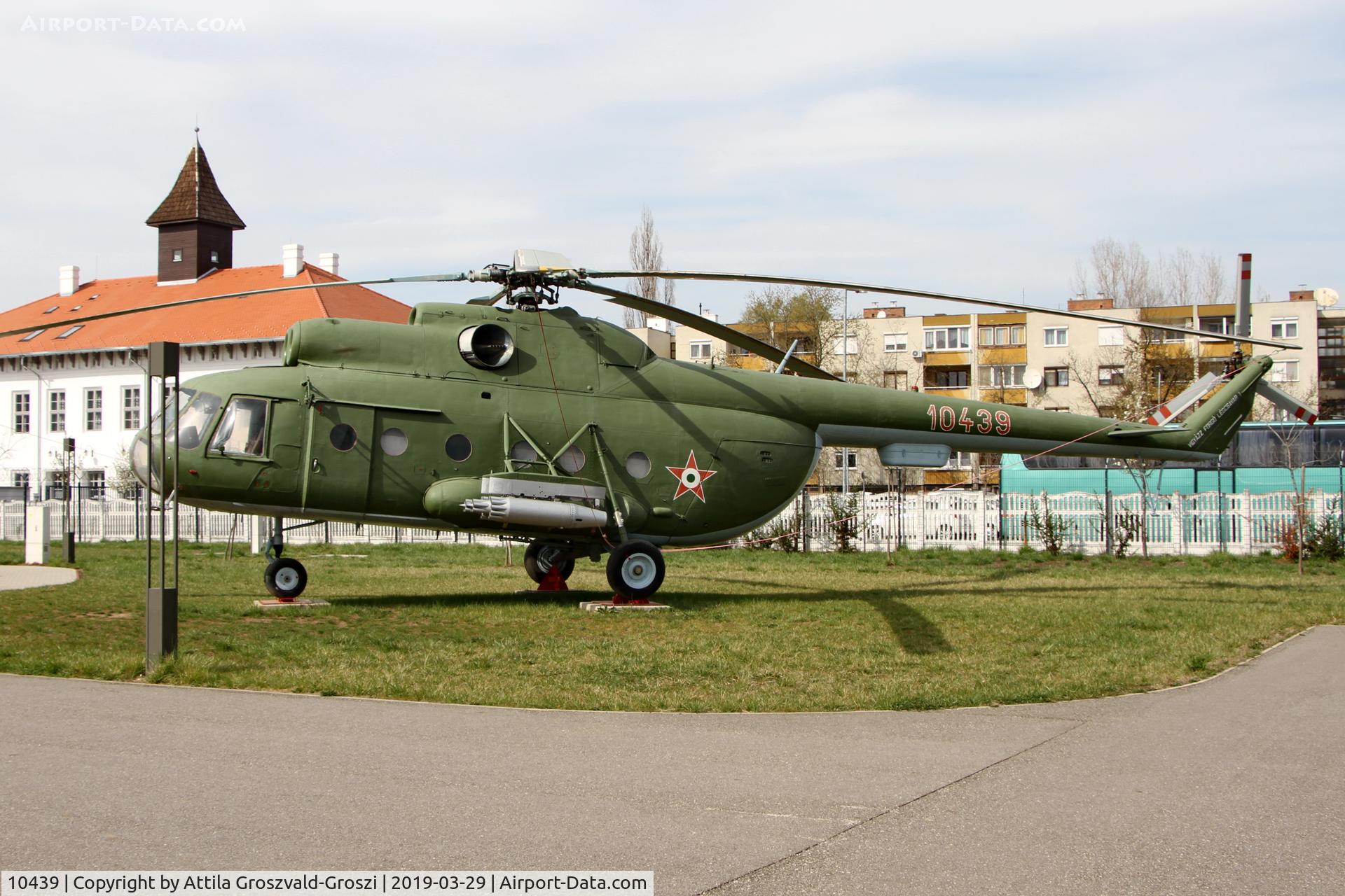 10439, 1973 Mil Mi-8T Hip C/N 10439, RepTár. Szolnok aviation history museum, Hungary