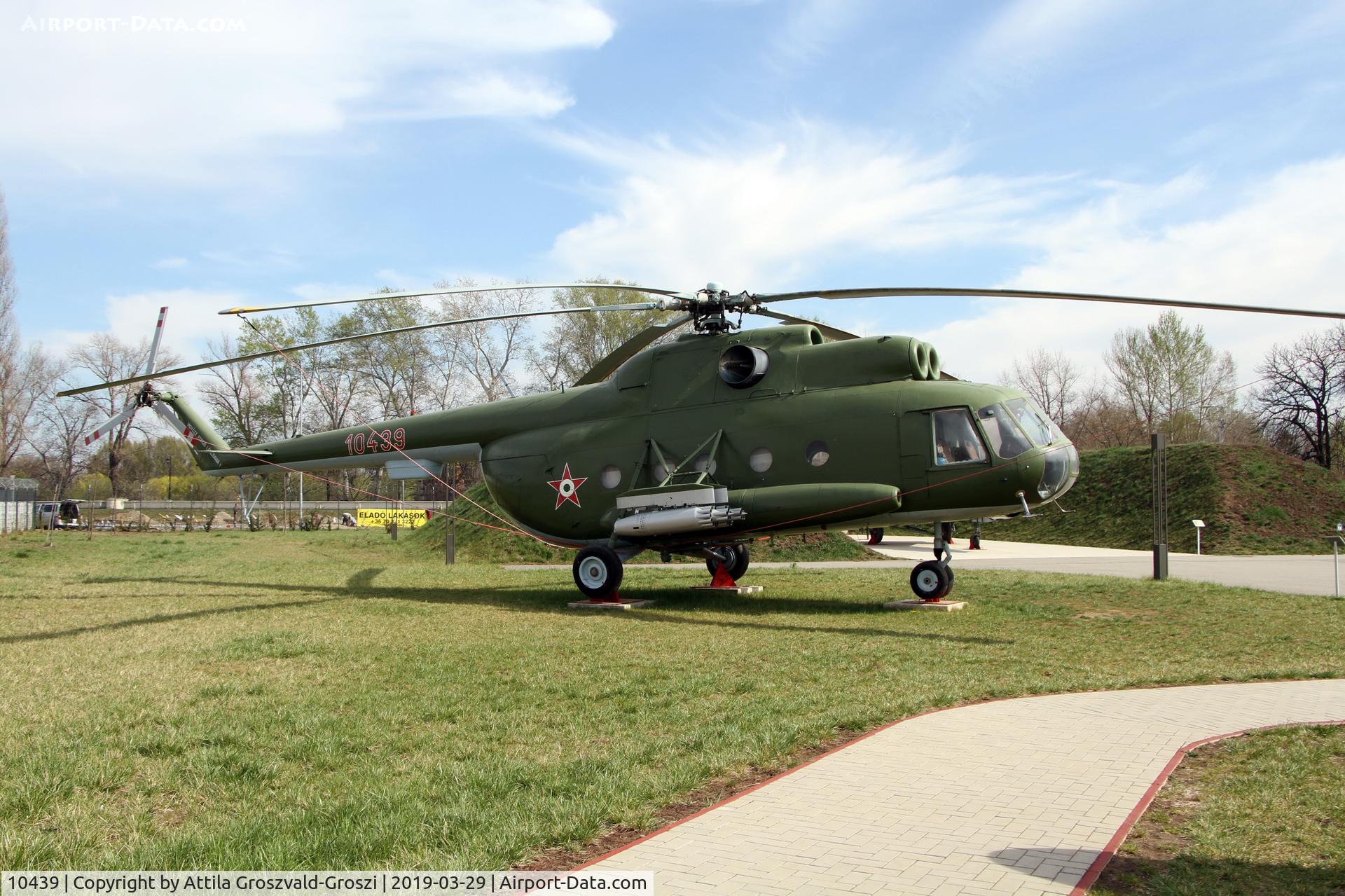 10439, 1973 Mil Mi-8T Hip C/N 10439, RepTár. Szolnok aviation history museum, Hungary