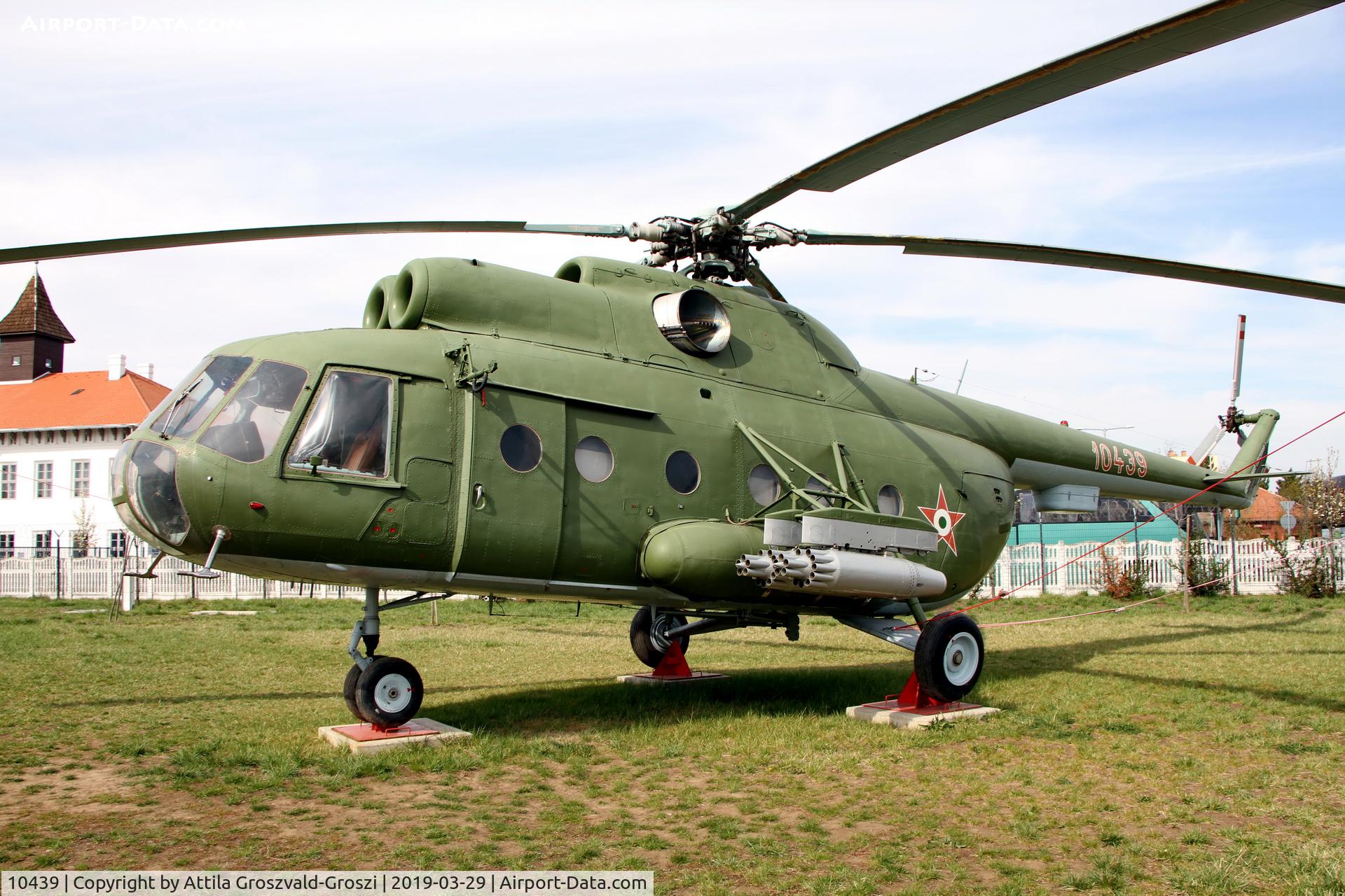 10439, 1973 Mil Mi-8T Hip C/N 10439, RepTár. Szolnok aviation history museum, Hungary