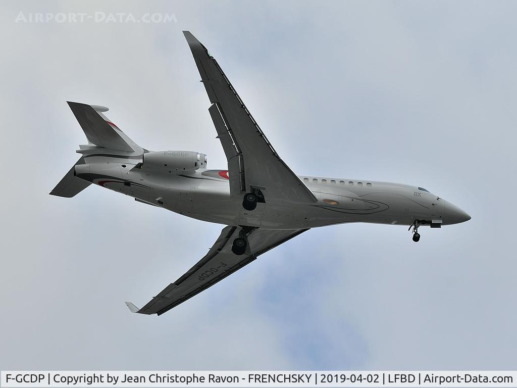 F-GCDP, 2018 Dassault Falcon 7X C/N 439, Dassault Aviation landing runway 23