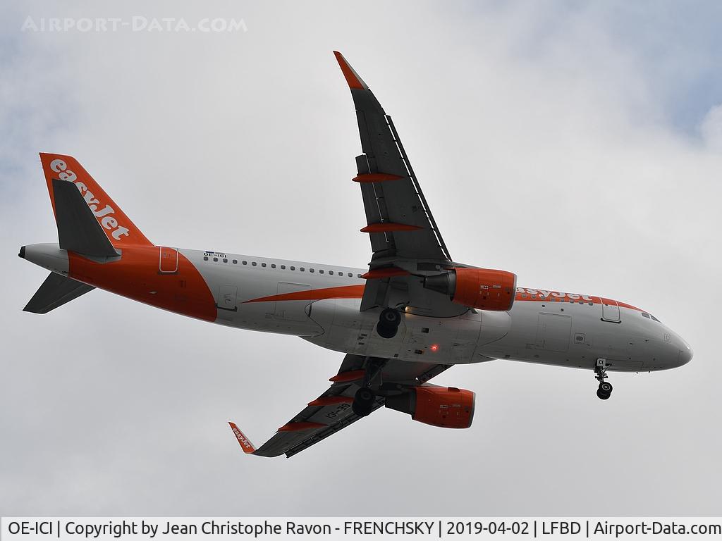 OE-ICI, 2015 Airbus A320-214 C/N 6918, U24309 from Lyon landing runway 23