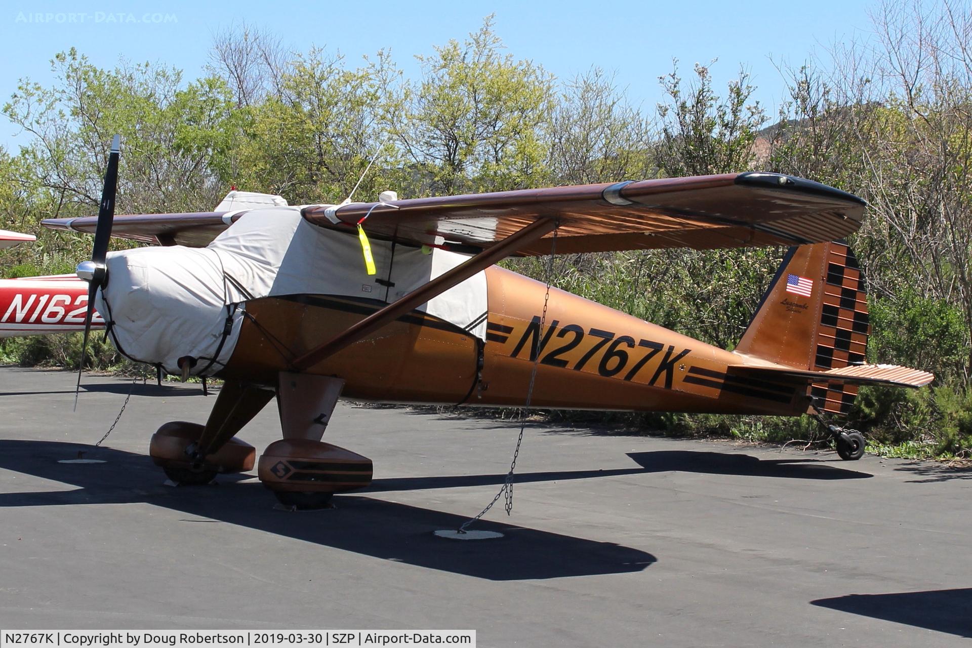 N2767K, 1947 Luscombe 8E Silvaire C/N 5494, 1947 Luscombe 8E SILVAIRE, Continental C85 85 Hp