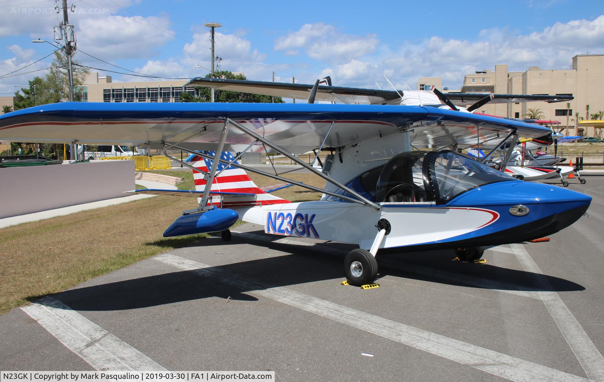 N23GK, 2017 Progressive Aerodyne Searey C/N 1074, Searey