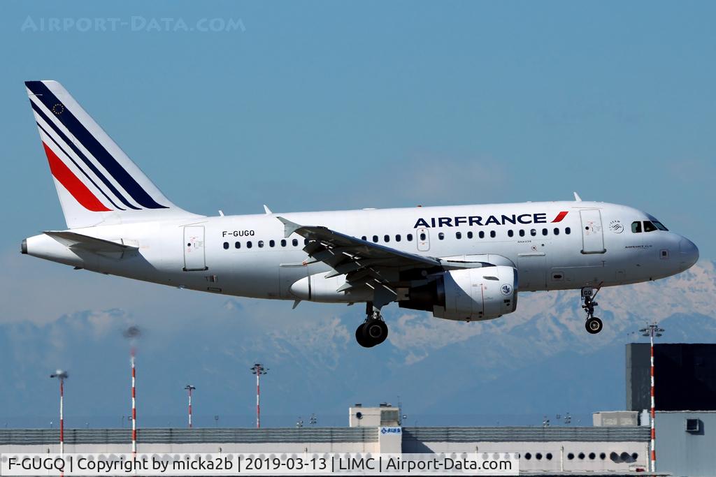 F-GUGQ, 2006 Airbus A318-111 C/N 2972, Landing