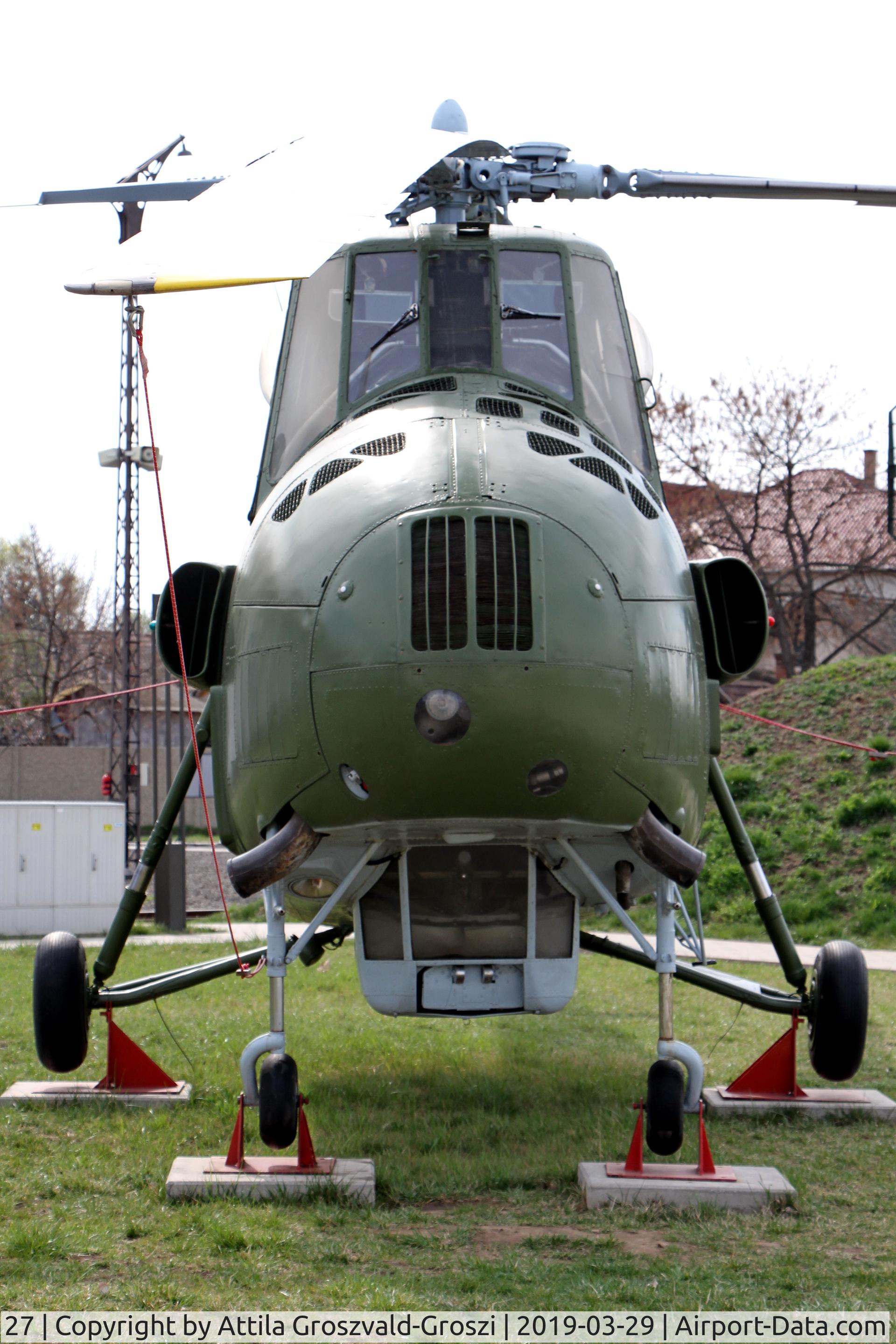 27, 1963 Mil Mi-4A Hound C/N 04146, RepTár. Szolnok aviation history museum, Hungary