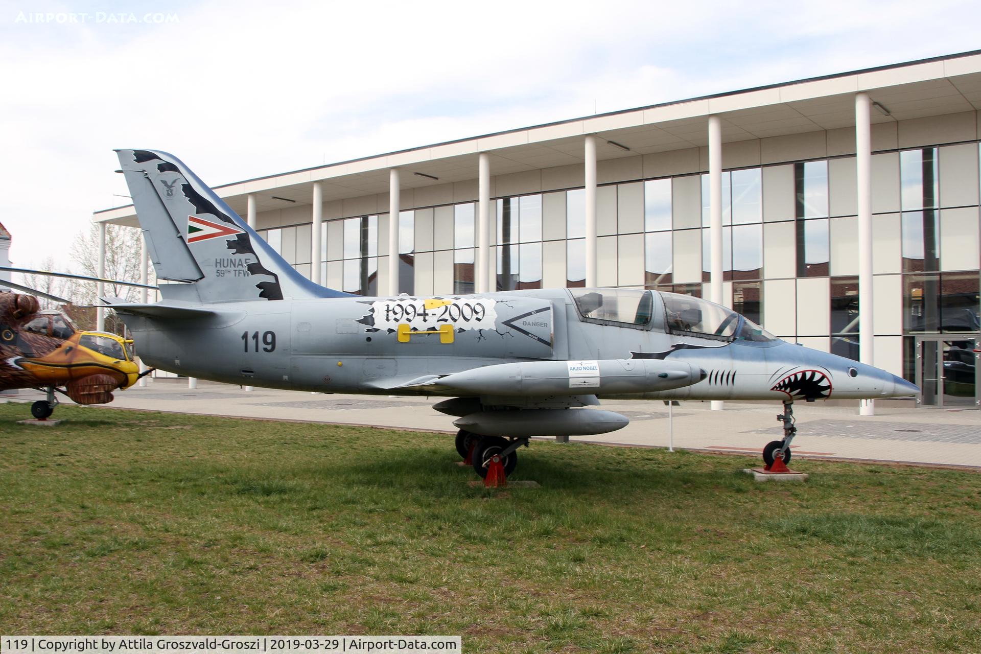 119, 1978 Aero L-39ZO Albatros C/N 831119, RepTár. Szolnok aviation history museum, Hungary