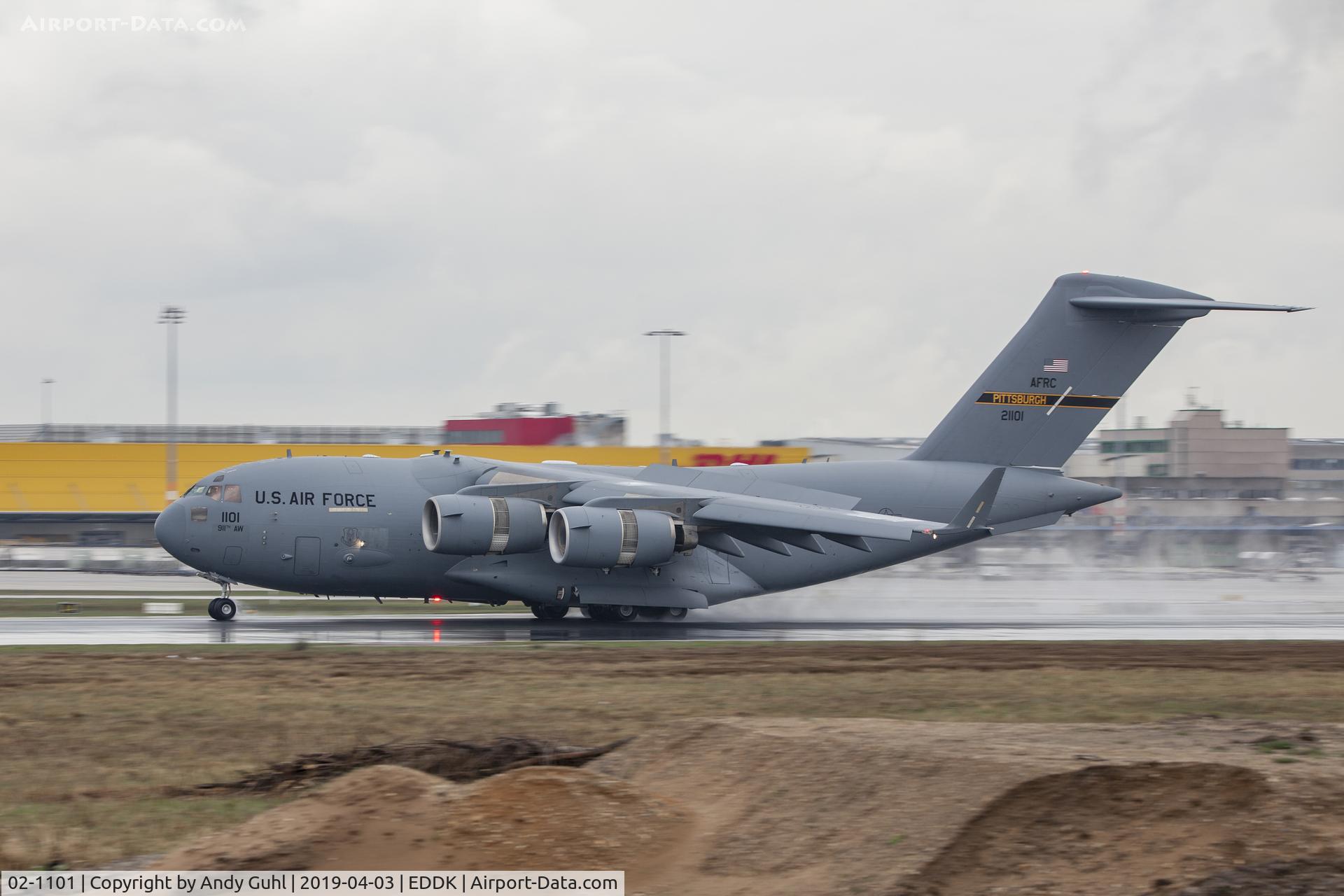 02-1101, 2002 Boeing C-17A Globemaster III C/N 50109/F108, Break