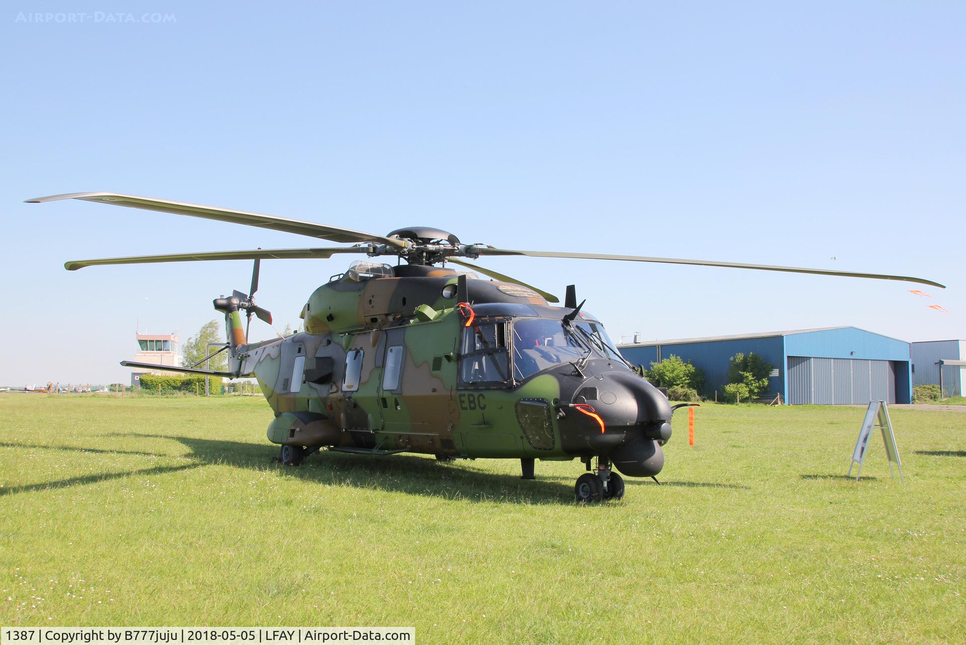 1387, NHi NH-90 TTH Caiman C/N 1387, at Amiens