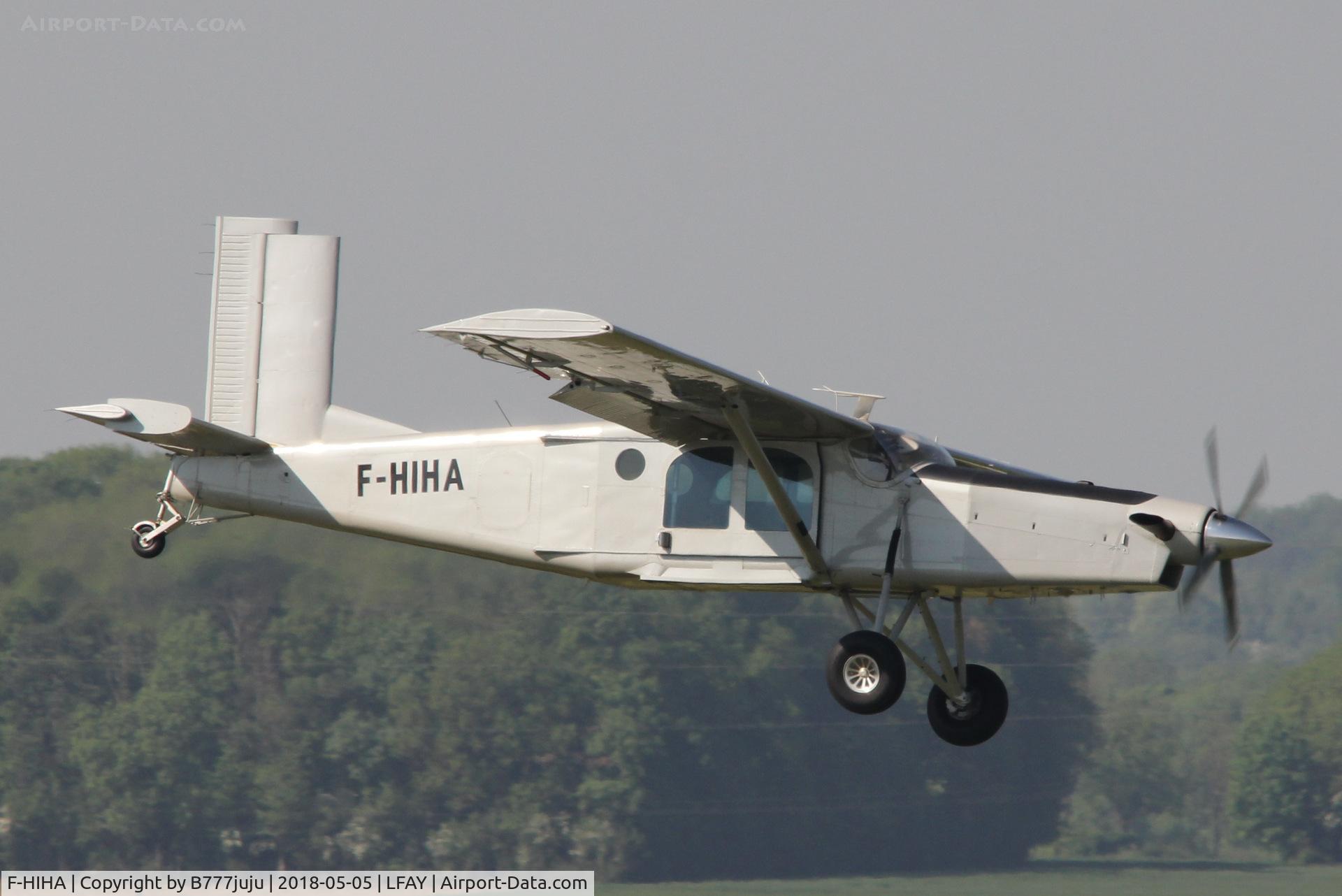 F-HIHA, 1964 Pilatus PC-6/B2-H2 C/N 561, at Amiens