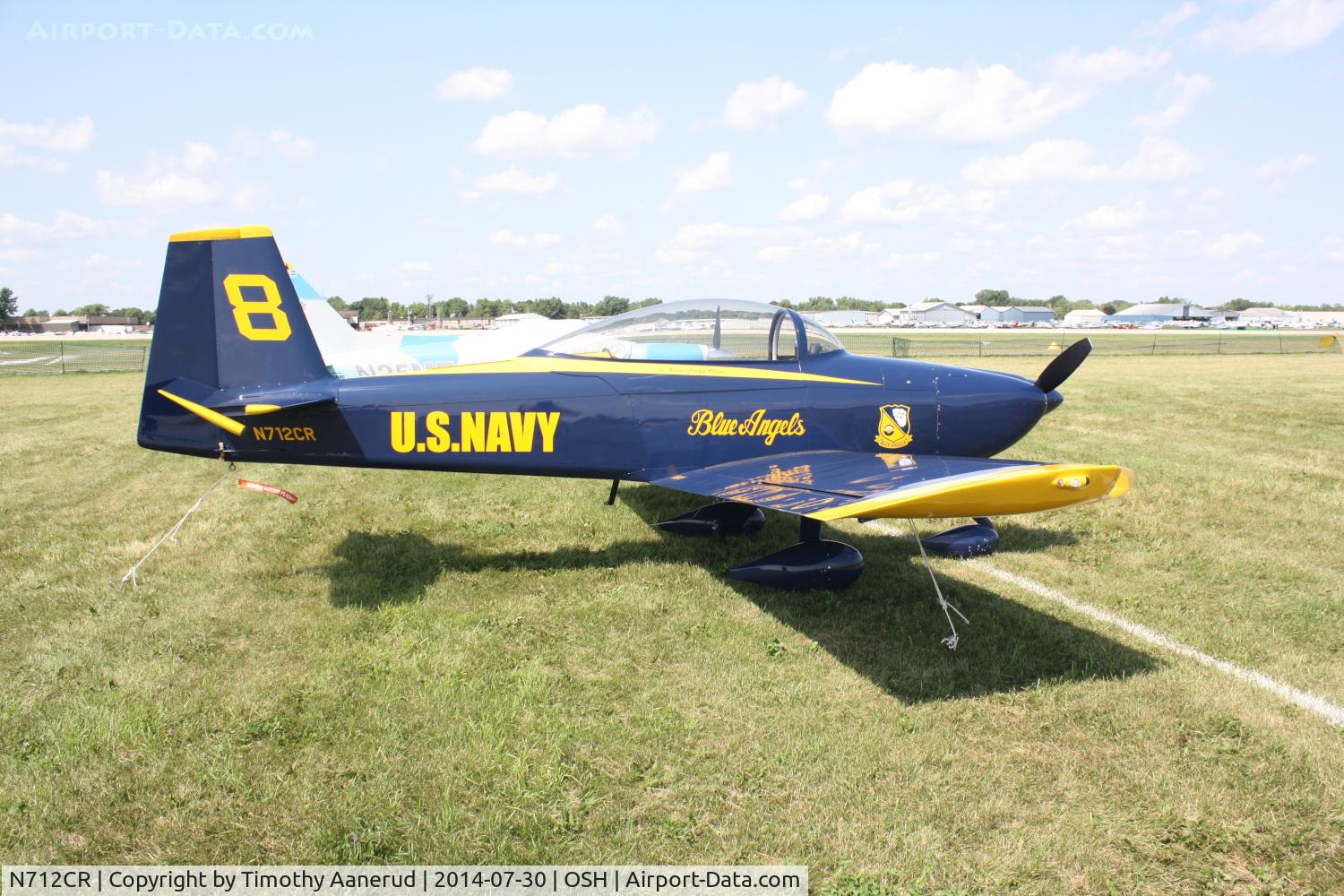 N712CR, Vans RV-8A C/N 001, Vans RV-8A, c/n: 001