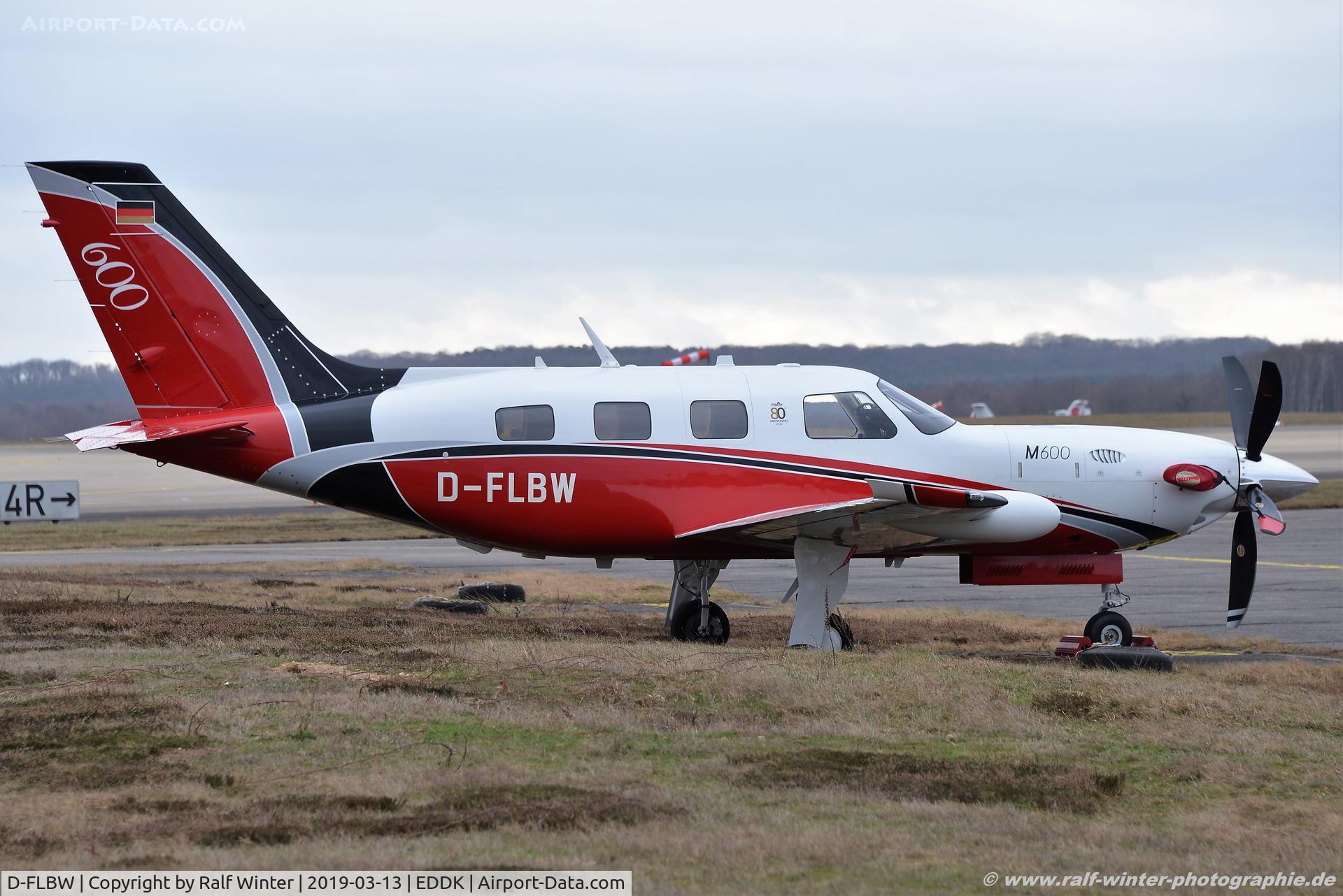 D-FLBW, 2018 Piper PA-46-M600 C/N 46-98051, Piper PA-46-M600 Malibu - Private - 4698051 - D-FLBW - 13.03.2019 - CGN