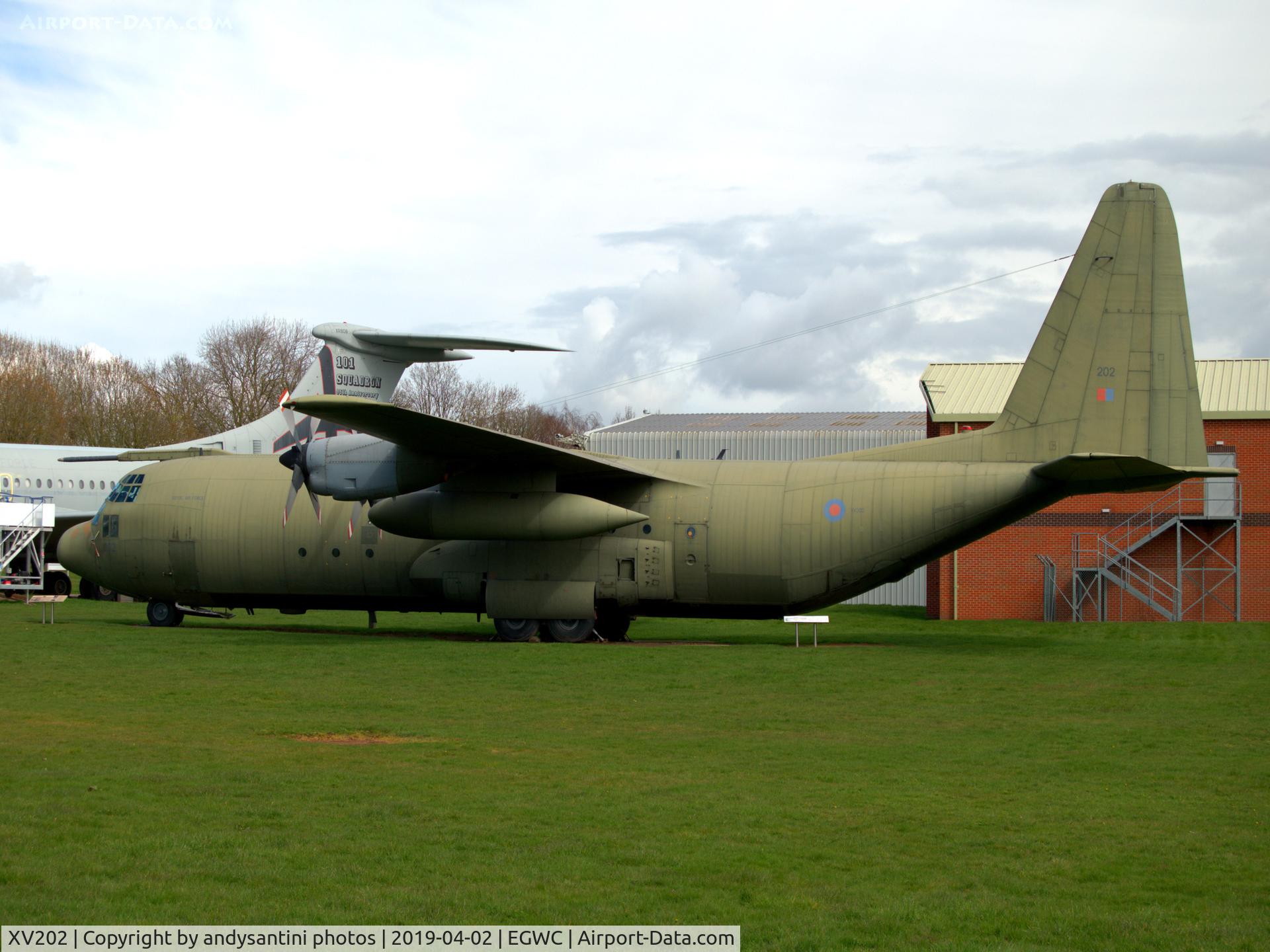 XV202, 1966 Lockheed C-130K Hercules C.3 C/N 382-4226, photo taken outside EGWC