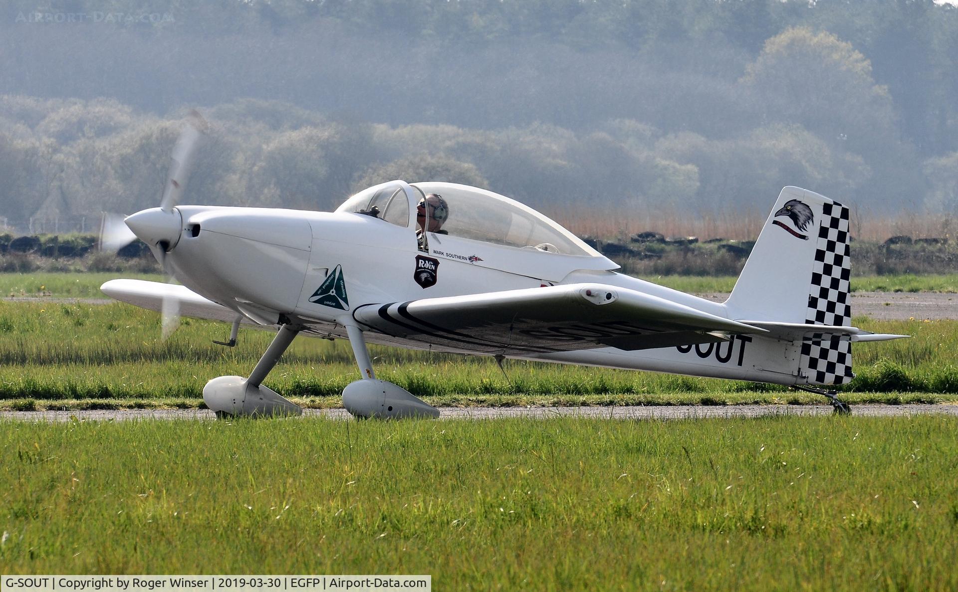G-SOUT, 2006 Vans RV-8 C/N PFA 303-13295, Raven 5 of Team Raven.