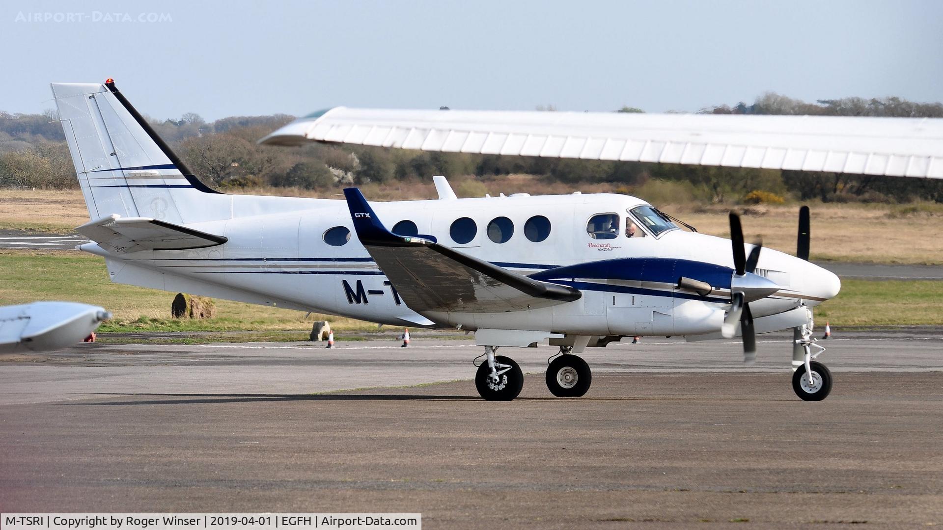 M-TSRI, Hawker Beechcraft C90GTI King Air C/N LJ-2033, Visiting C90GTI operated by Timpson Ltd.