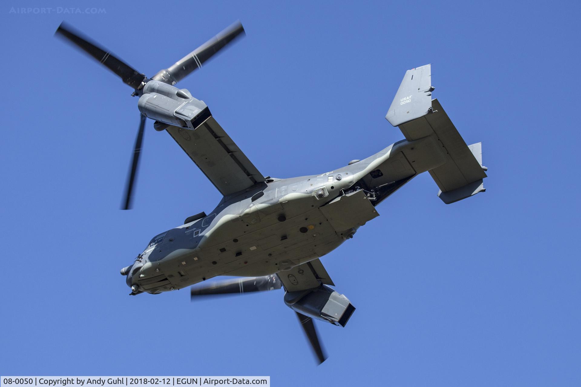 08-0050, 2008 Bell-Boeing CV-22B Osprey C/N D1038, Osprey