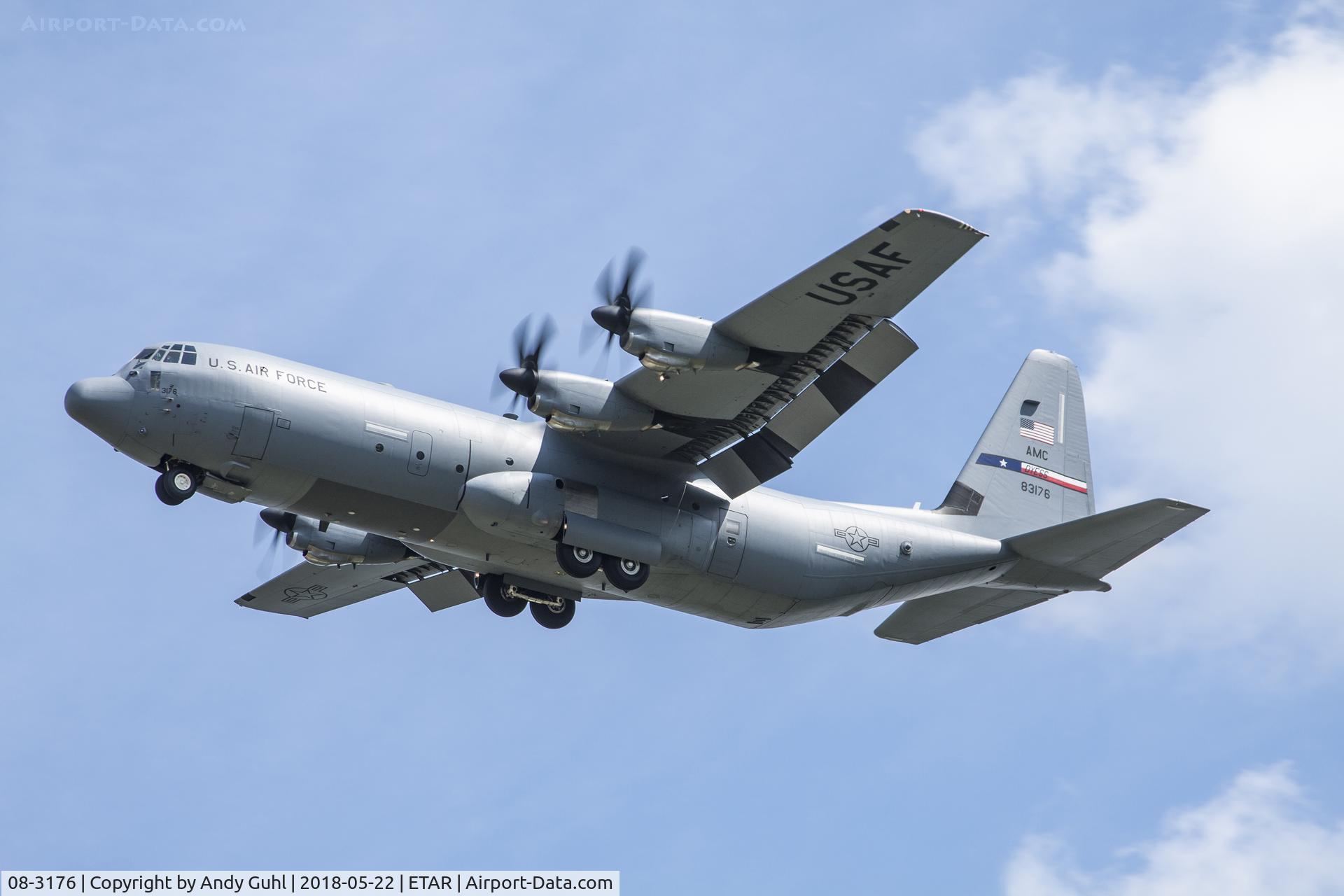 08-3176, Lockheed C-130J-30 Super Hercules C/N 382-5671, Herci