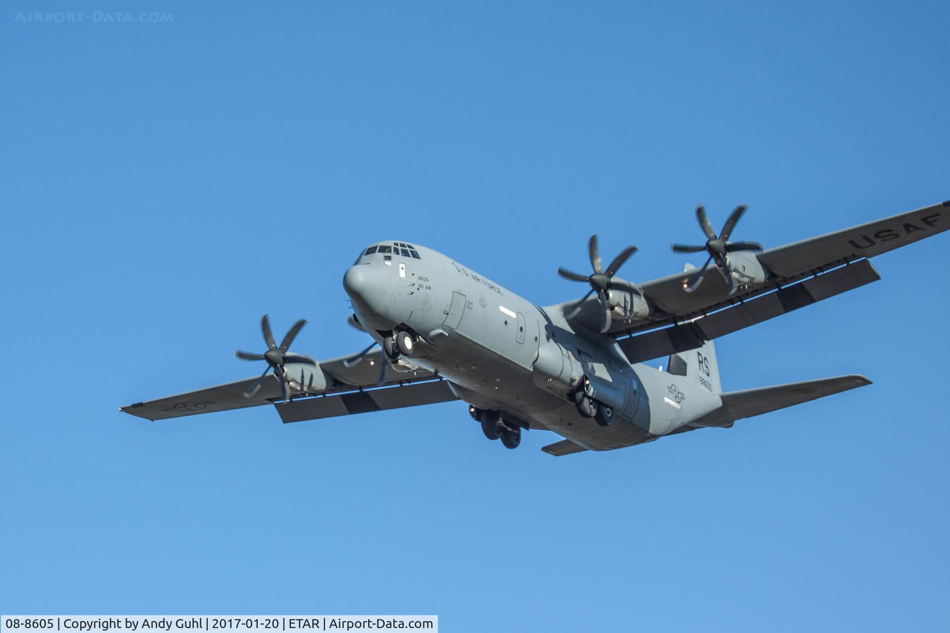 08-8605, 2008 Lockheed Martin C-130J-30 Super Hercules C/N 382-5615, Hercules
