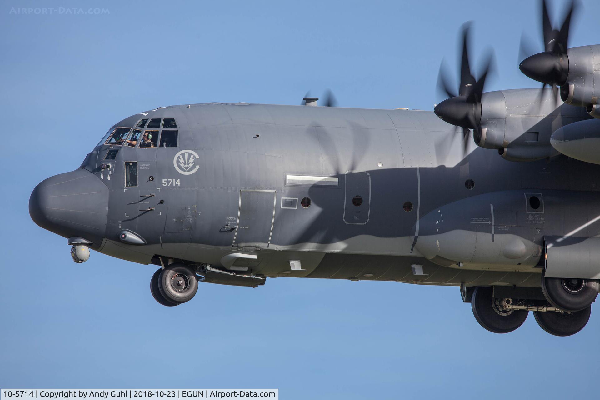 10-5714, 2012 Lockheed Martin MC-130J Commando II C/N 382-5714, Hercules