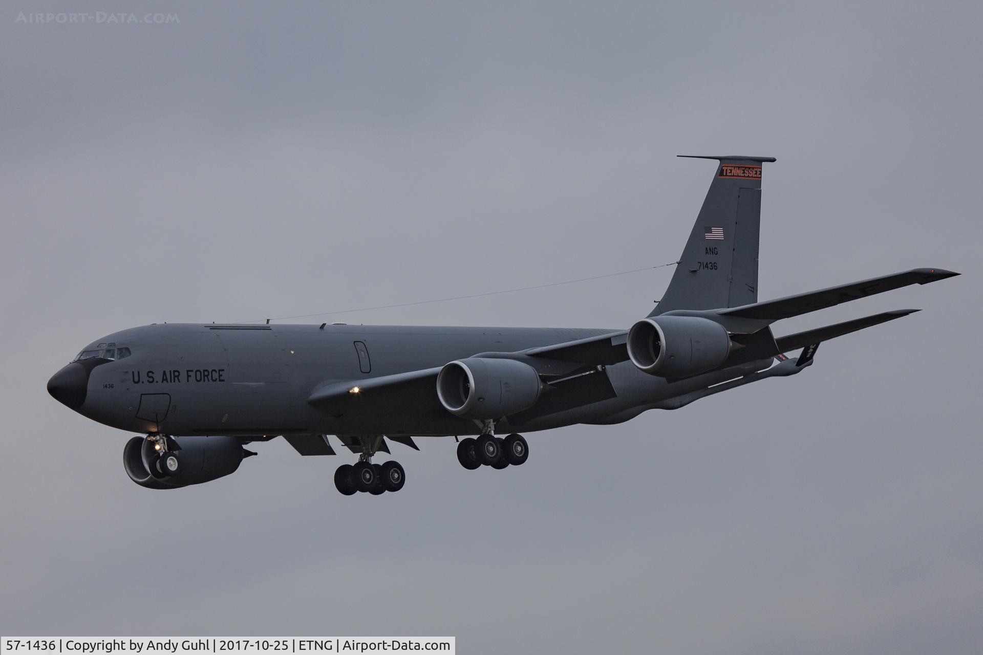 57-1436, 1957 Boeing KC-135R Stratotanker C/N 17507, Stratotanker