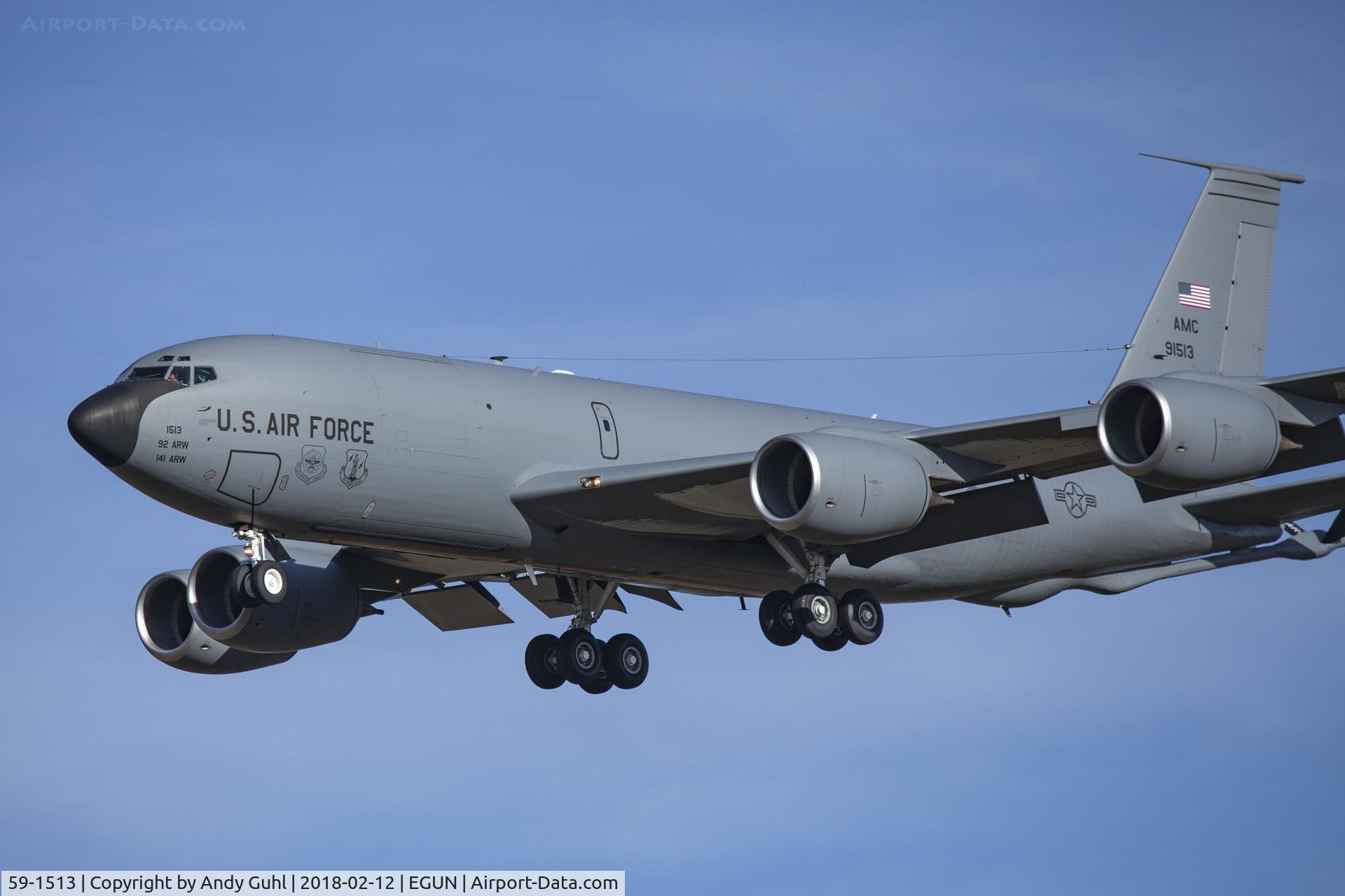 59-1513, 1960 Boeing KC-135T Stratotanker C/N 18001, Stratotanker