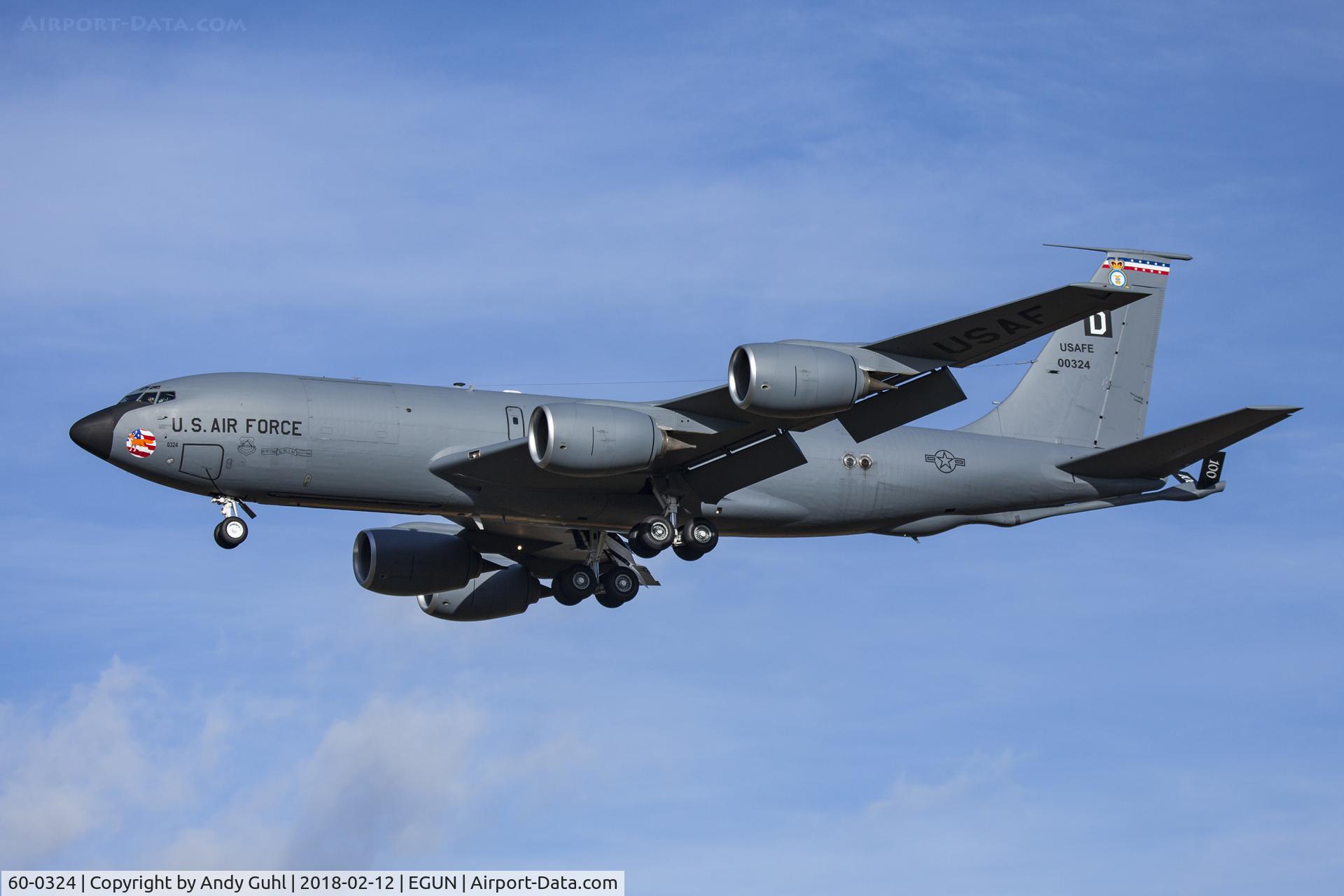 60-0324, 1961 Boeing KC-135R Stratotanker C/N 18099, Stratotanker