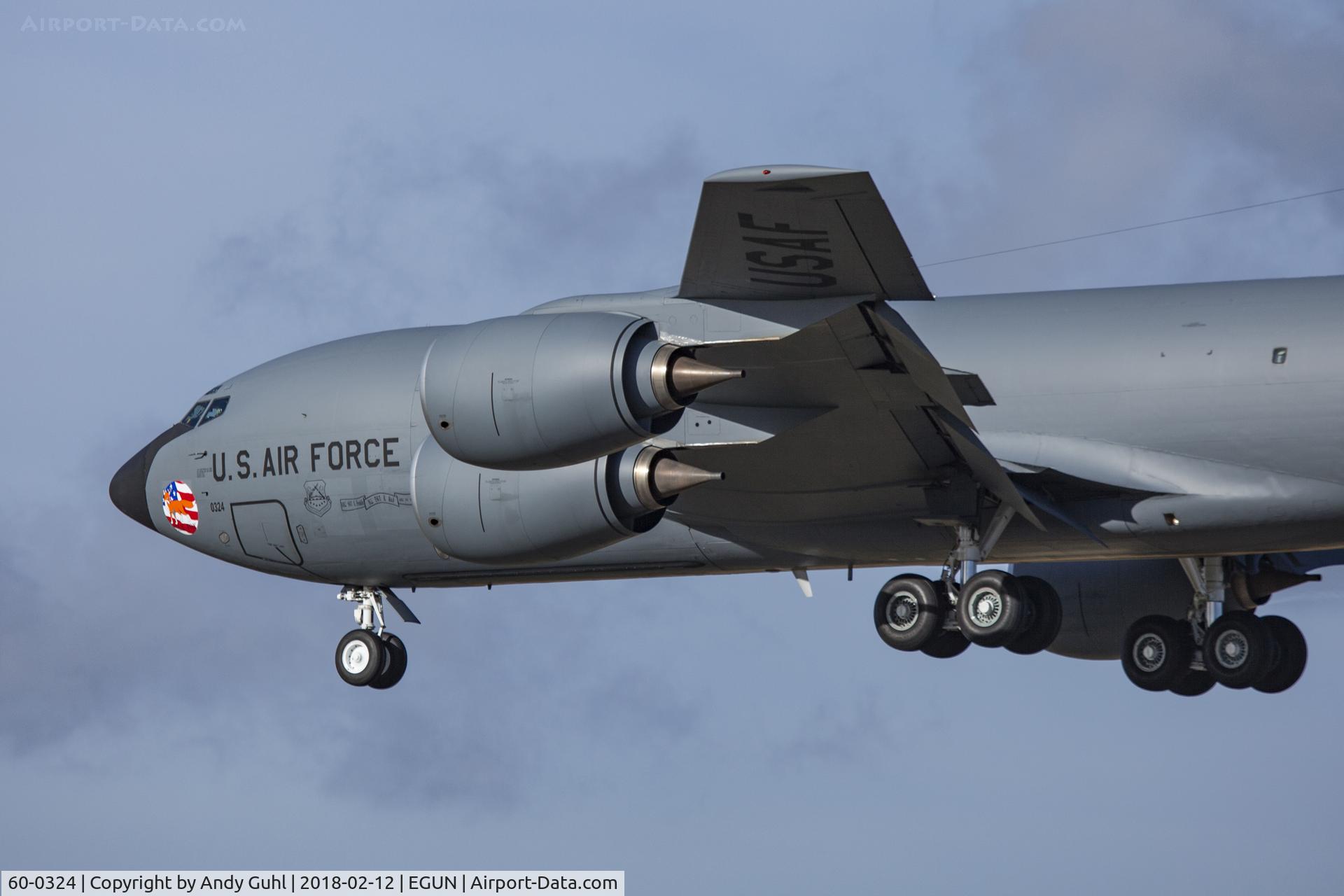 60-0324, 1961 Boeing KC-135R Stratotanker C/N 18099, Stratotanker