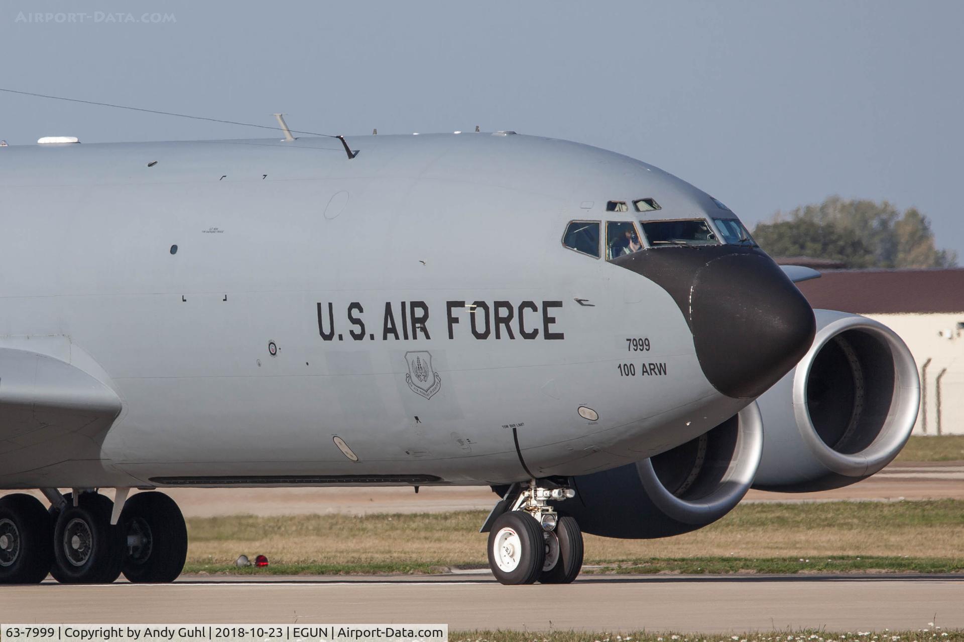 63-7999, 1963 Boeing KC-135R Stratotanker C/N 18616, BOSS LADY