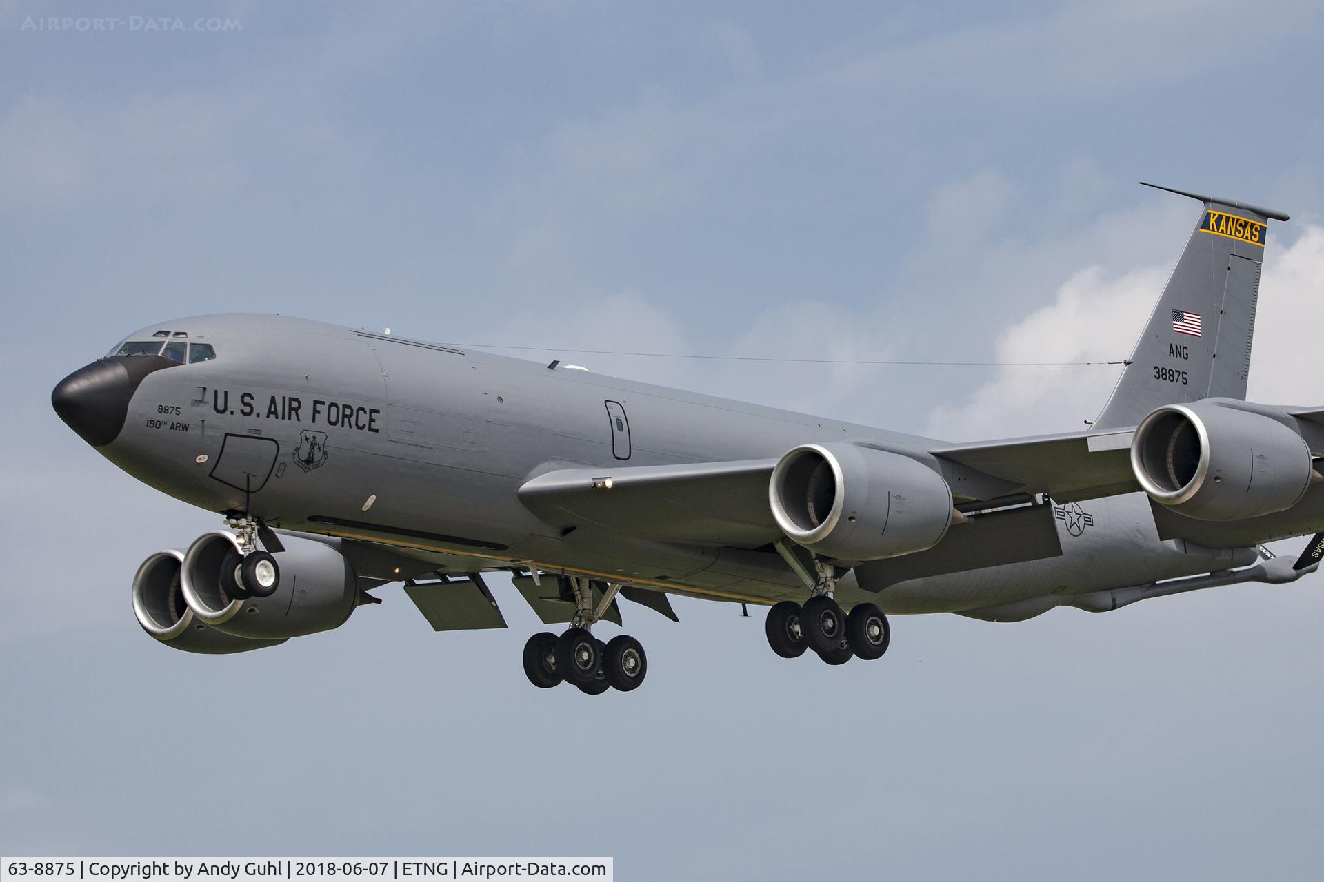 63-8875, 1963 Boeing KC-135R Stratotanker C/N 18723, Stratotanker