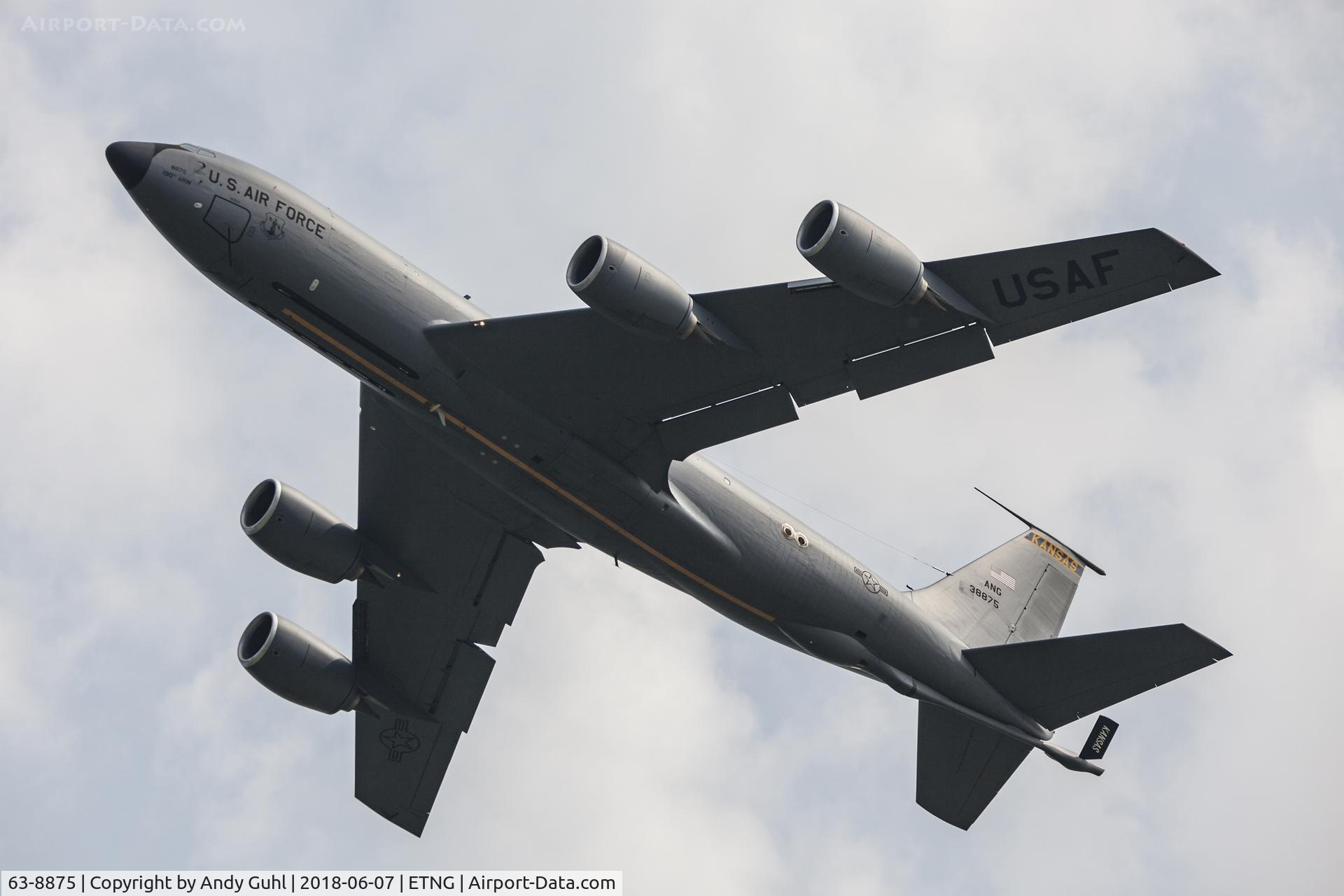 63-8875, 1963 Boeing KC-135R Stratotanker C/N 18723, Stratotanker