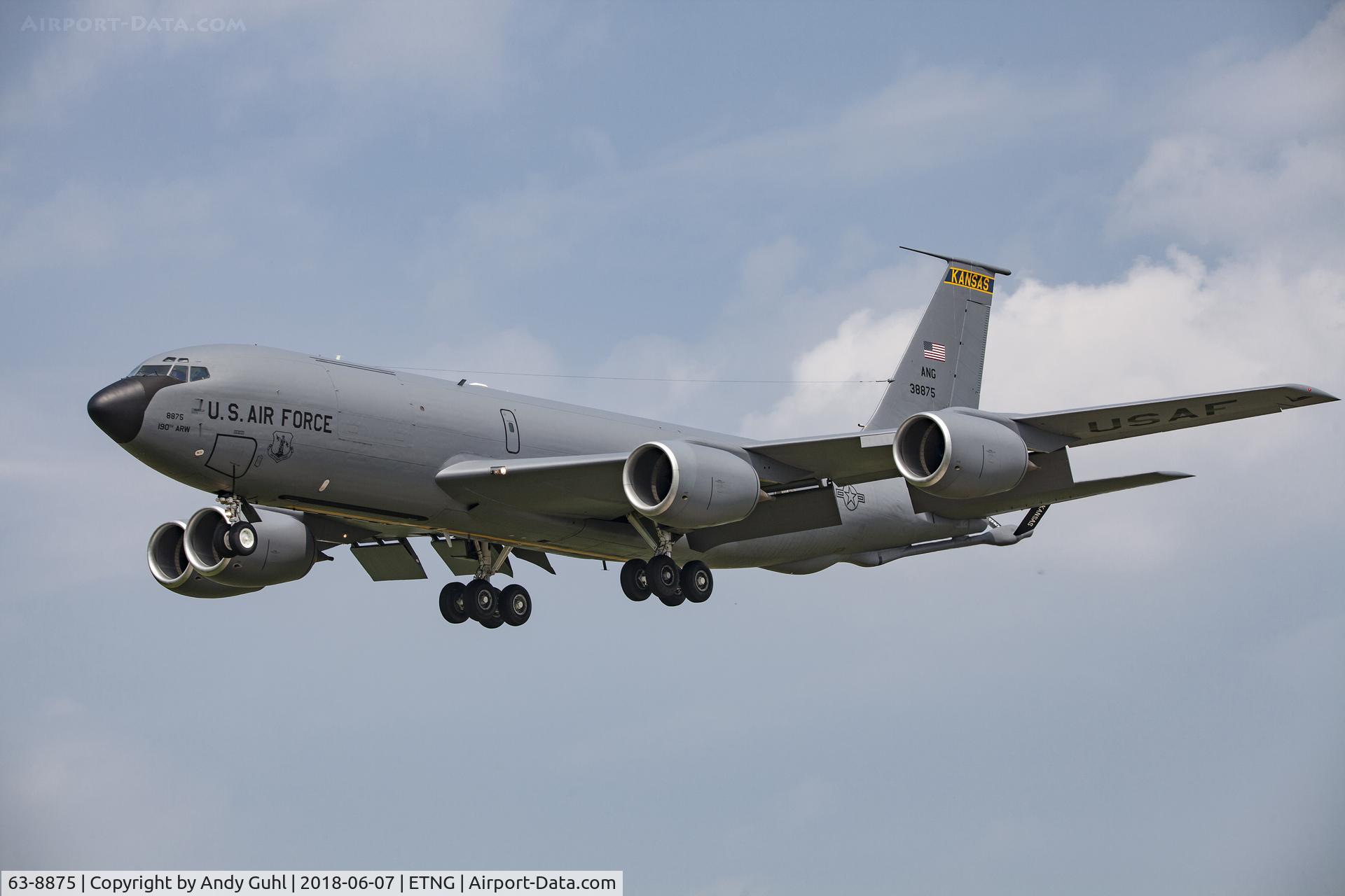 63-8875, 1963 Boeing KC-135R Stratotanker C/N 18723, Stratotanker