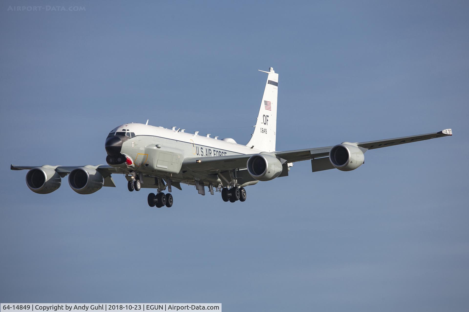 64-14849, 1964 Boeing RC-135U Combat Sent C/N 18789, Build 1964