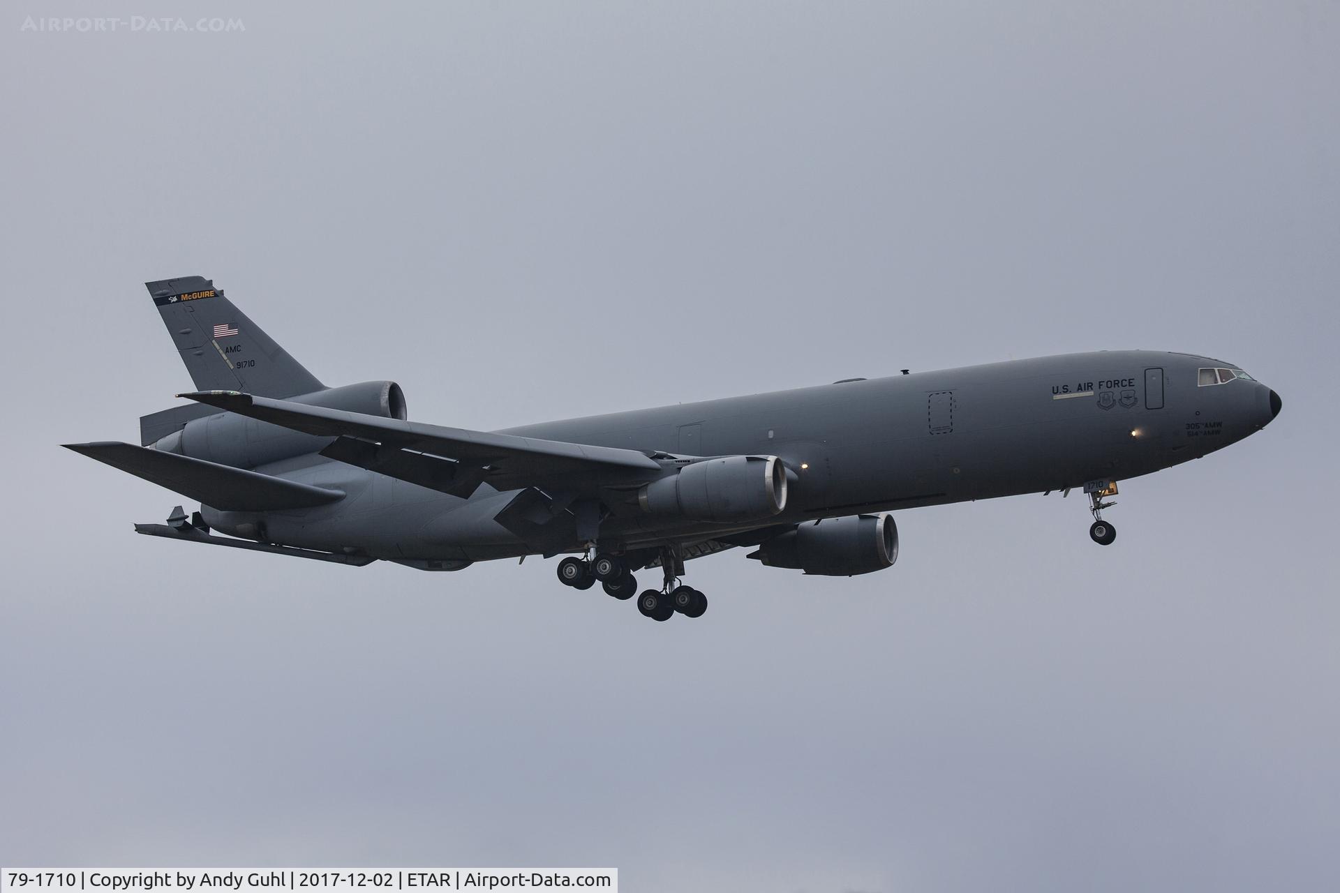 79-1710, 1981 McDonnell Douglas KC-10A Extender C/N 48202, KC-10A
