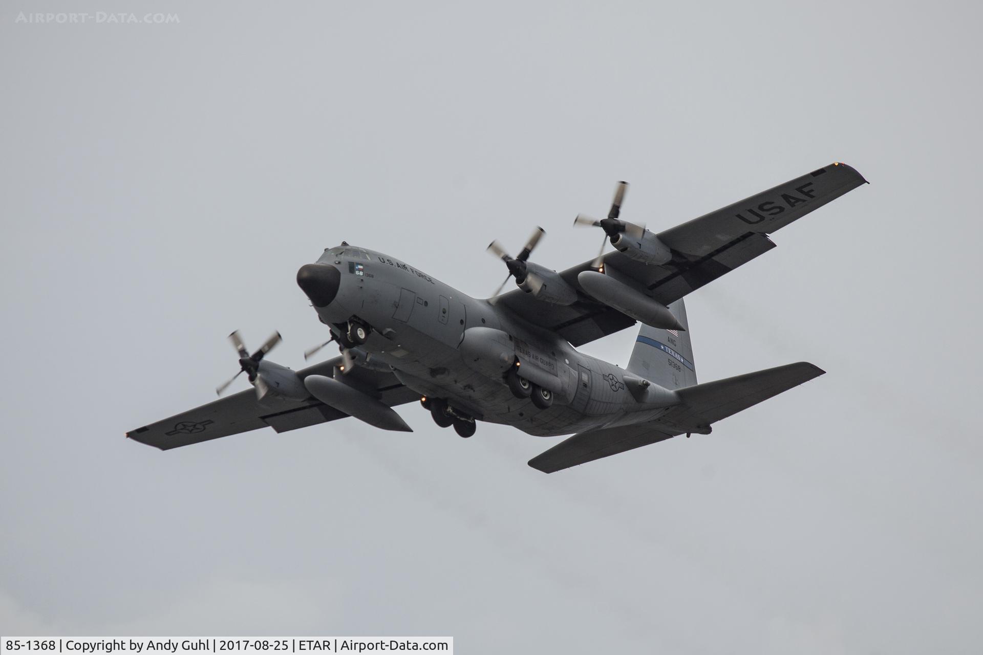 85-1368, 1985 Lockheed C-130H Hercules C/N 382-5084, C-130H