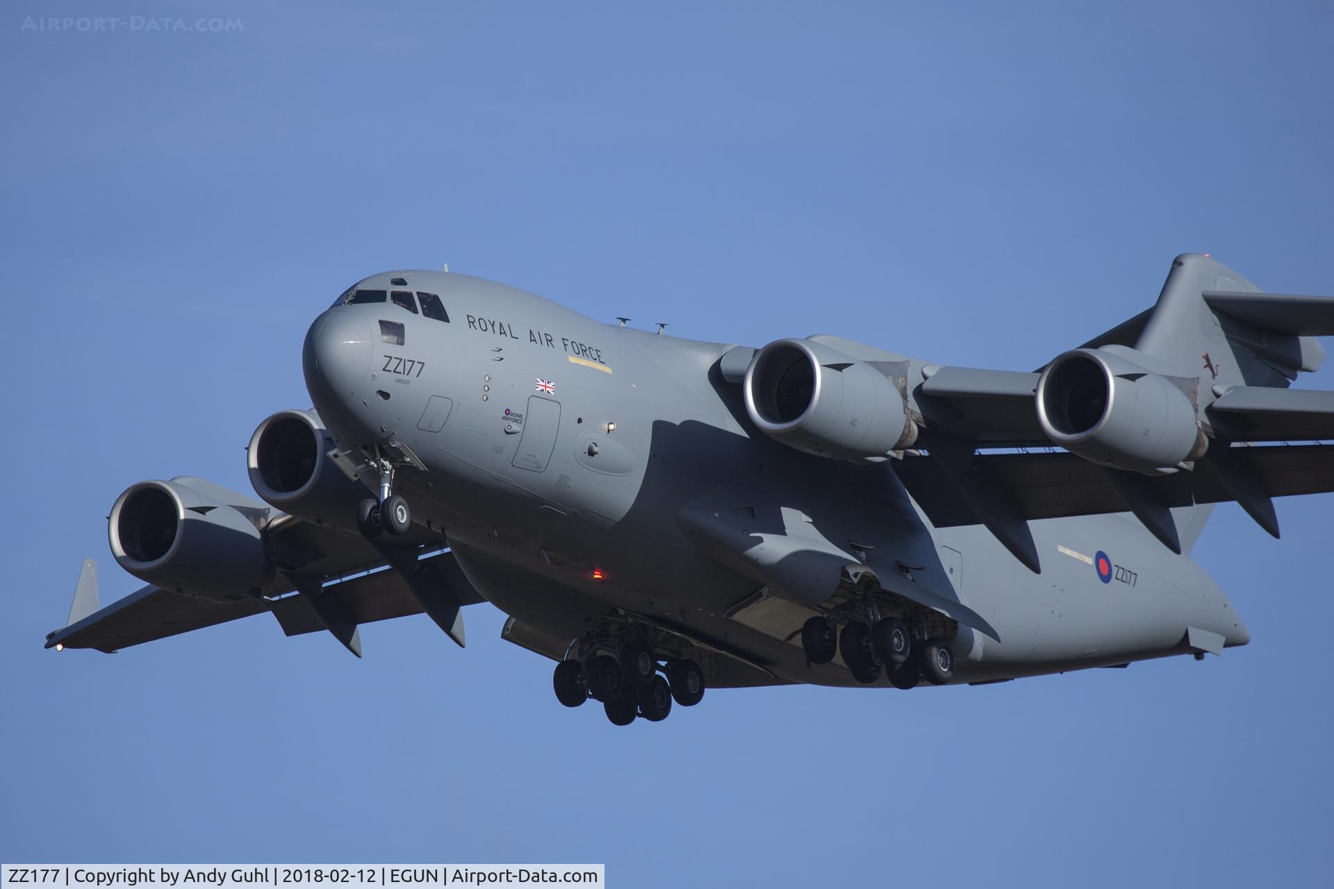 ZZ177, 2010 Boeing C-17A Globemaster III C/N F-227, Royal Air Force
