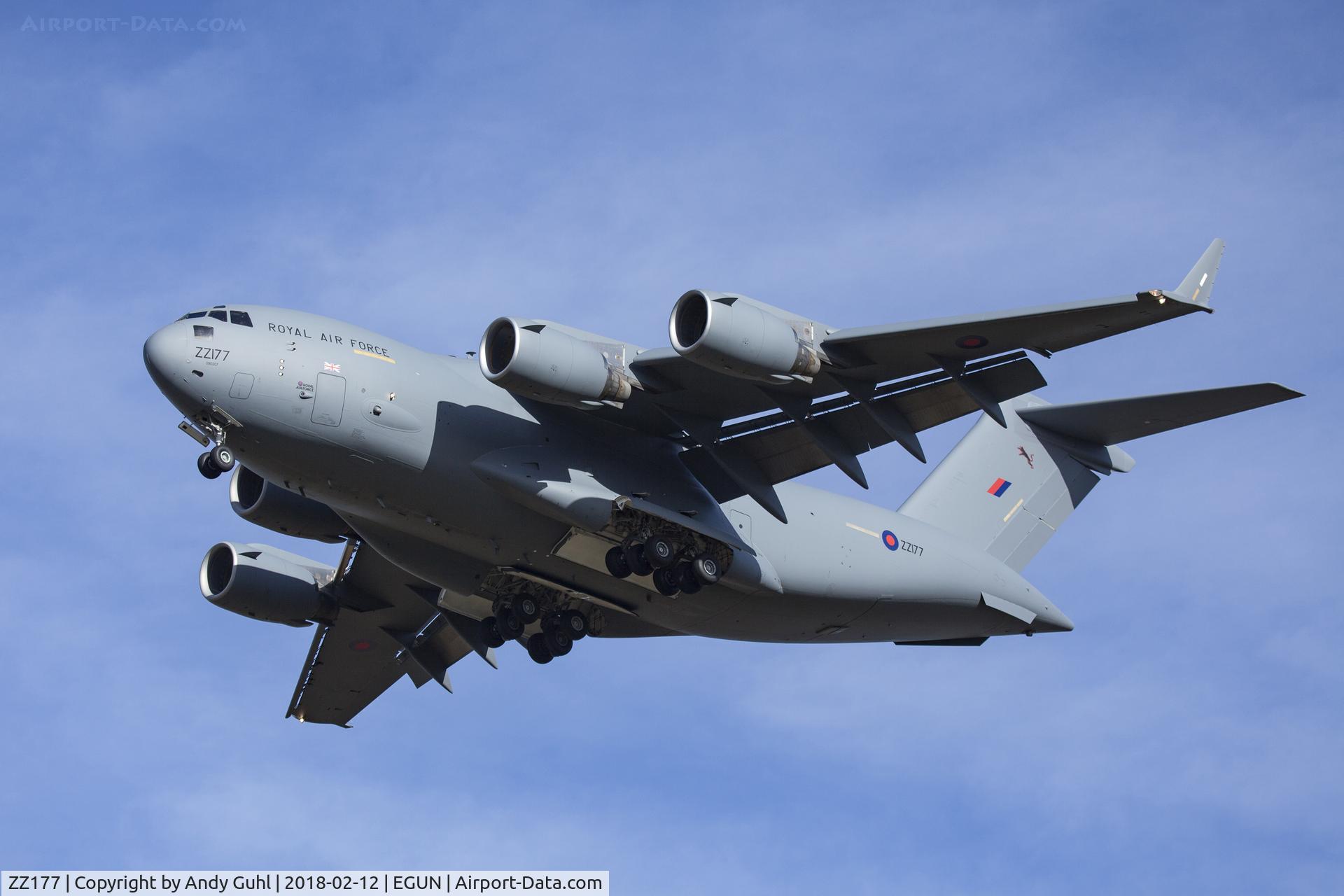 ZZ177, 2010 Boeing C-17A Globemaster III C/N F-227, Royal Air Force