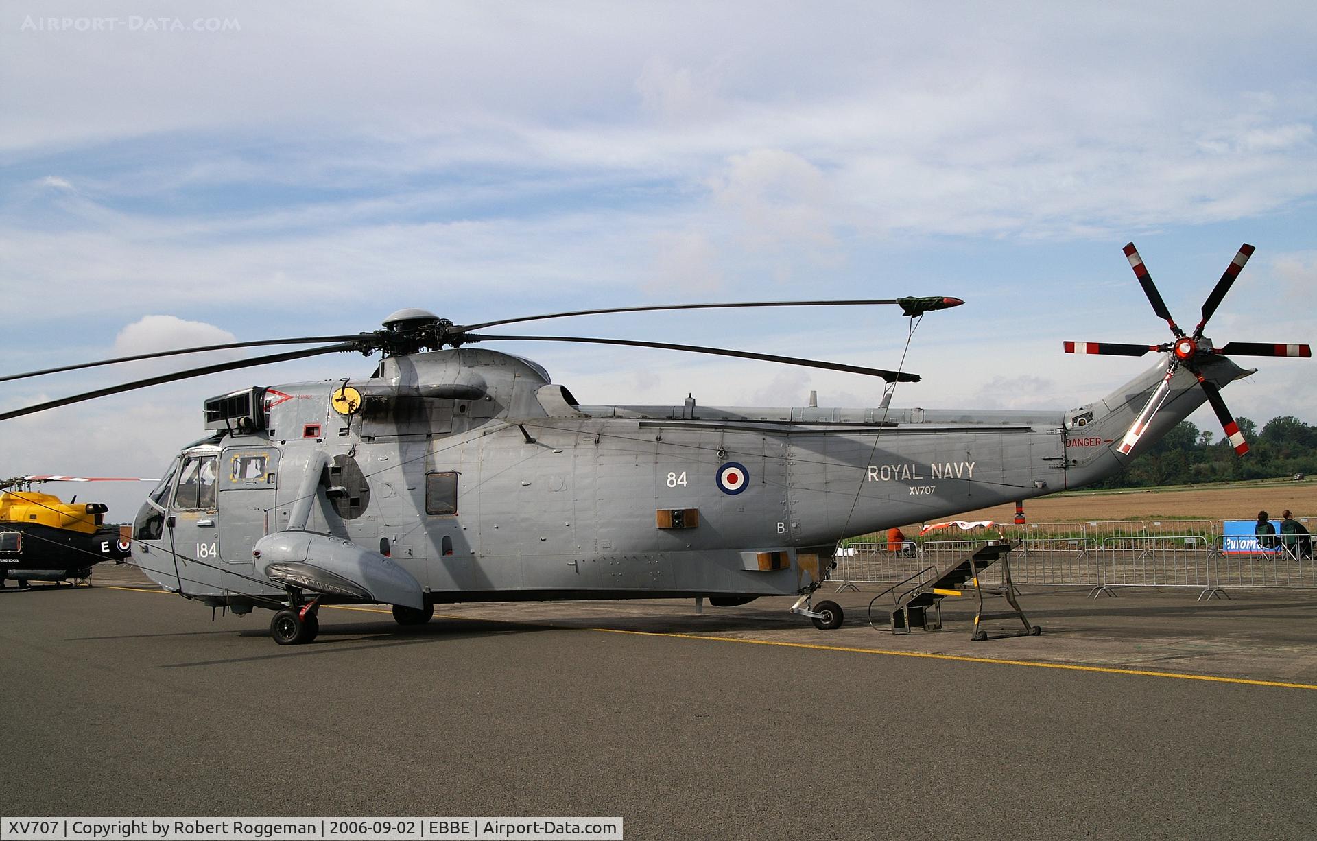 XV707, 1971 Westland Sea King AEW.2A C/N WA678, DEFENCE DAY.184.84.