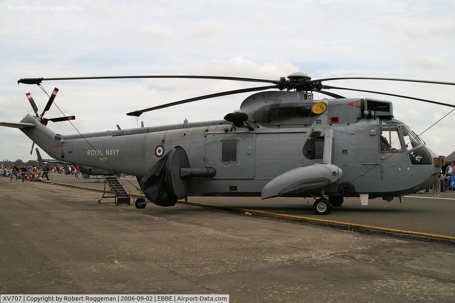 XV707, 1971 Westland Sea King AEW.2A C/N WA678, DEFENCE DAY.184.84