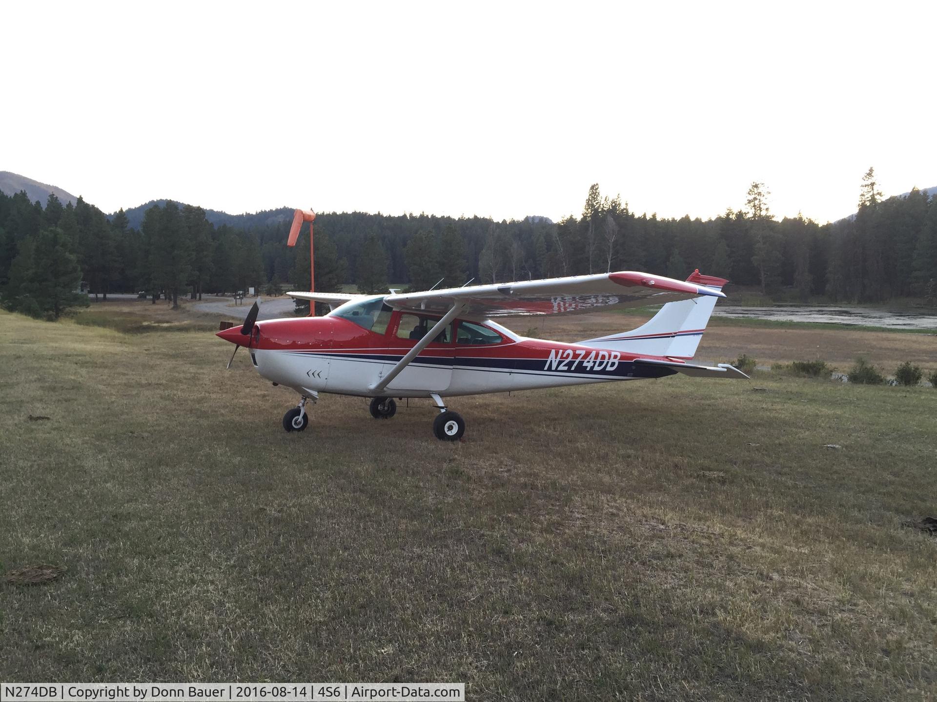 N274DB, Cessna 182K Skylane C/N 18257629, At Tieton State Airport