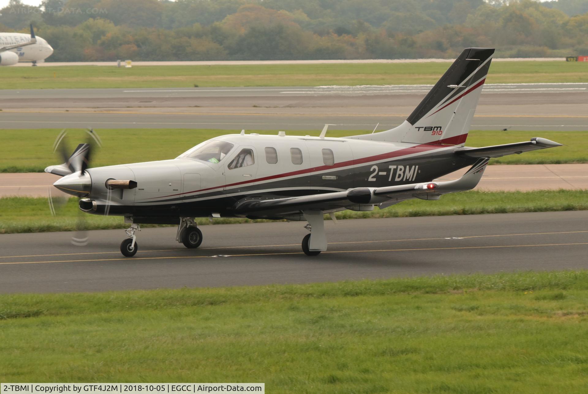 2-TBMI, 2017 Socata TBM-910 C/N 1182, 2-TBMI at Manchester 5.10.18