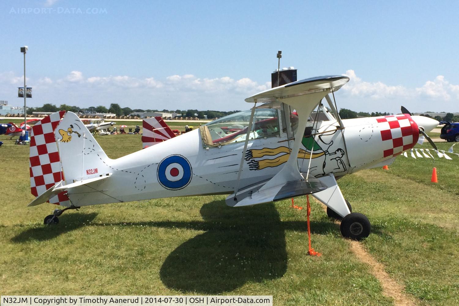 N32JM, 1973 Stolp SA-300 Starduster Too C/N JM001, 1973 Stolp SA-300 Starduster Too, c/n: JM001