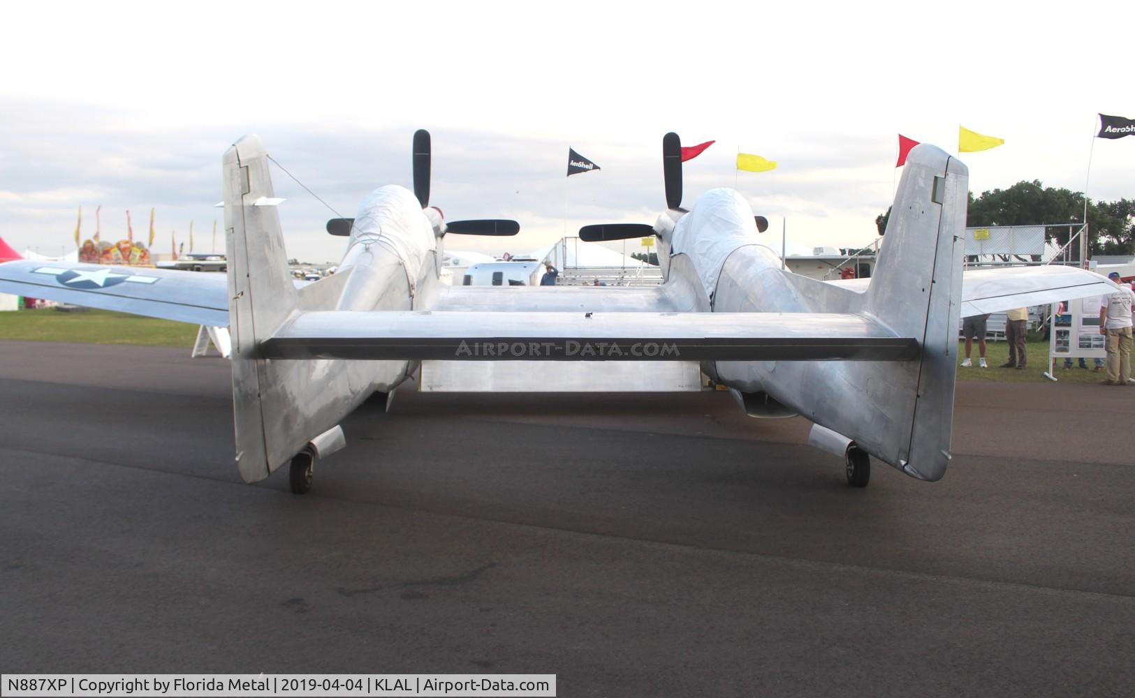 N887XP, 1944 North American XP-82-NA C/N 44-83887, Completed XP-82 project flies to Sun N Fun
